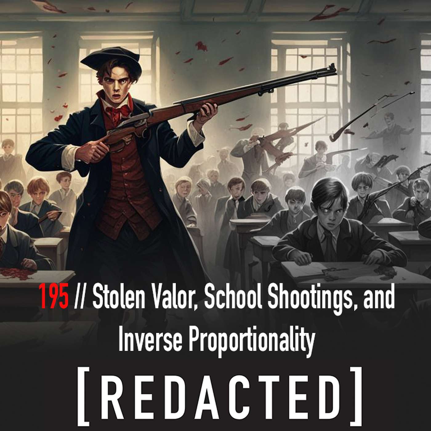196: Stolen Valor, School Shootings, and Inverse Proportionality