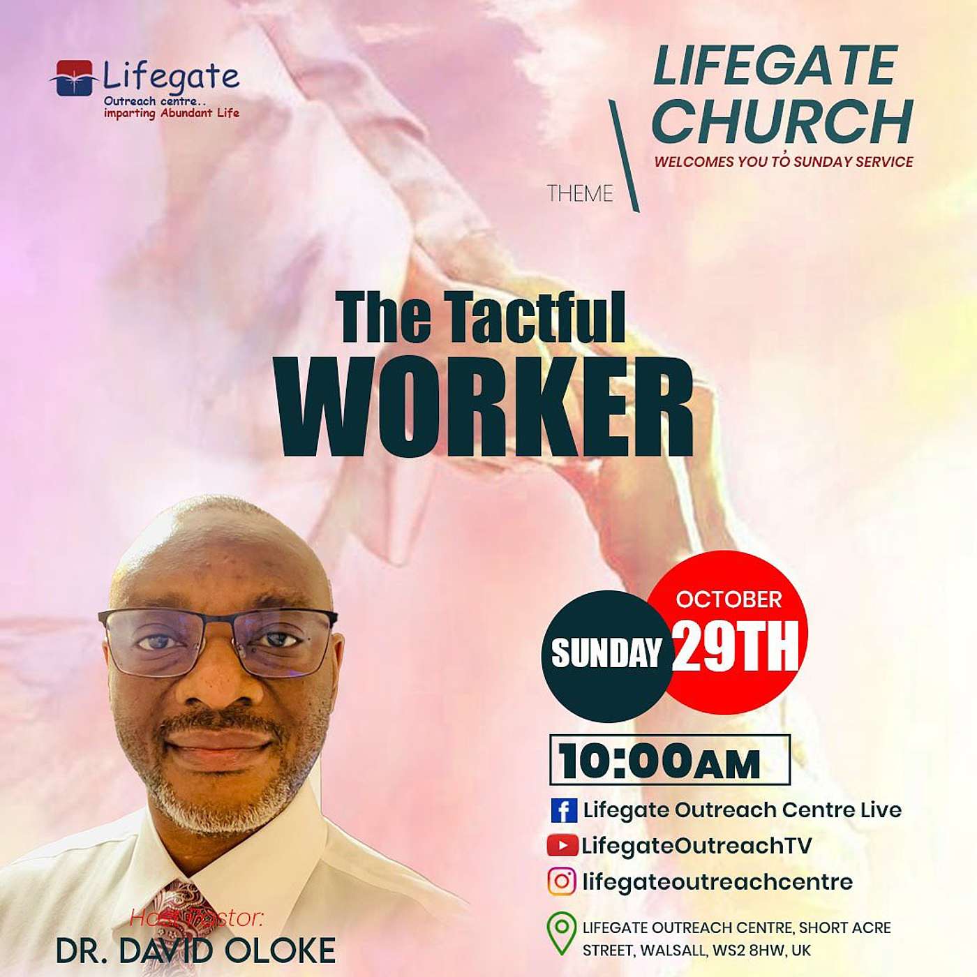 The Tactful Worker - Lifegate Church - 29.10.23 episode artwork