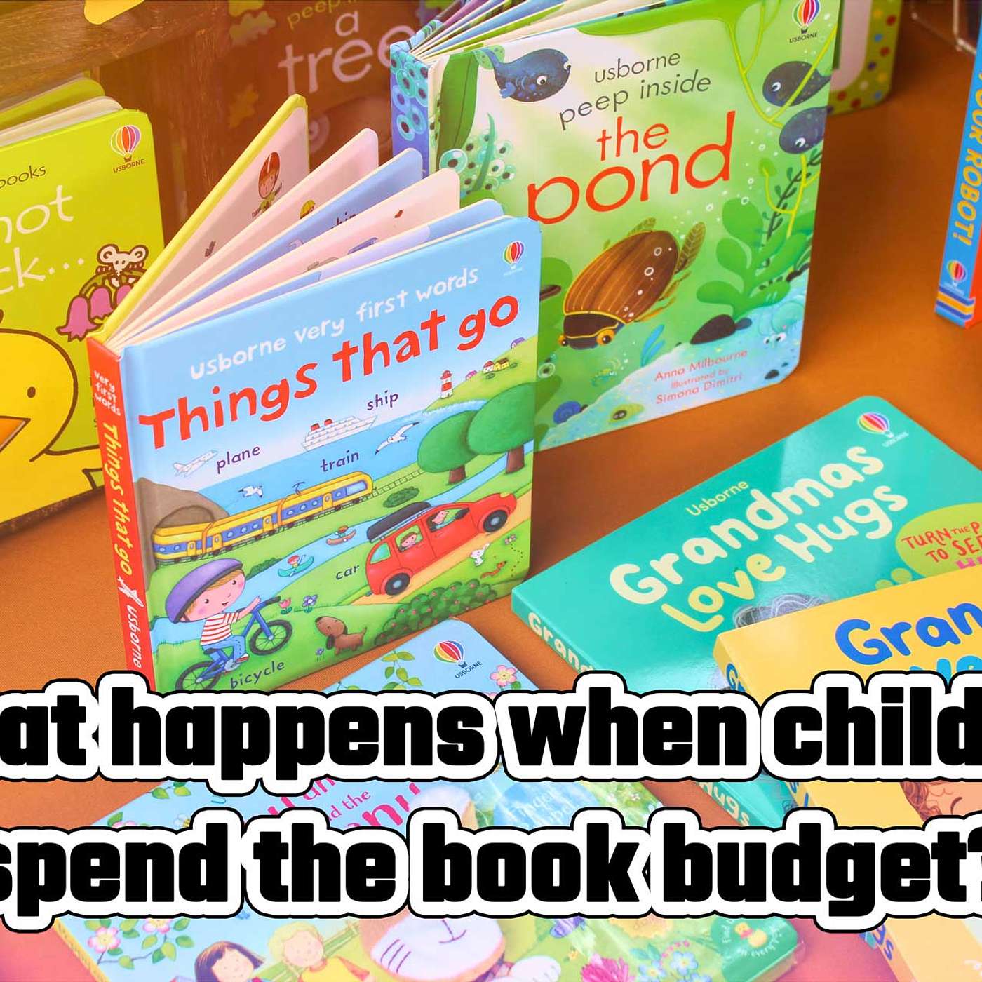 Episode 43 - What happens when children spend the book budget? episode artwork