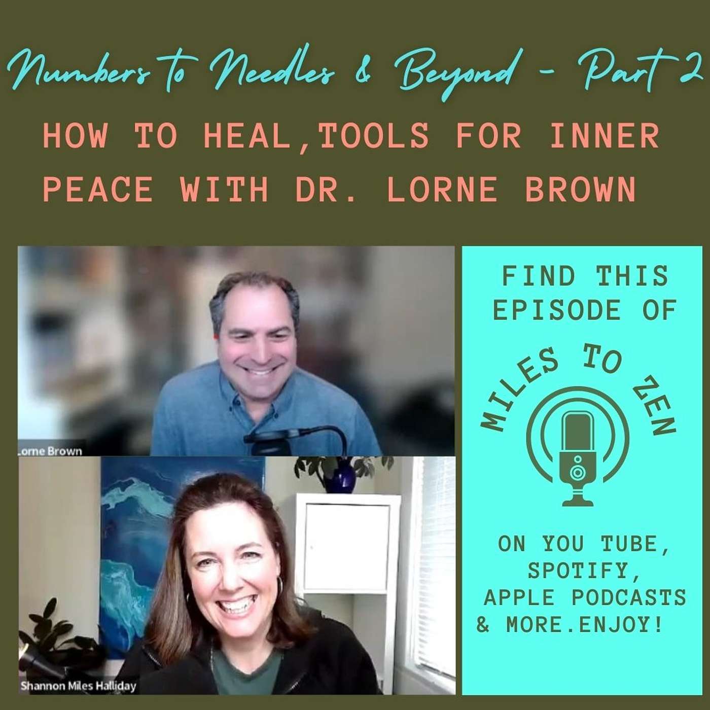 The Miles to Zen Podcast with Shannon Miles Halliday
