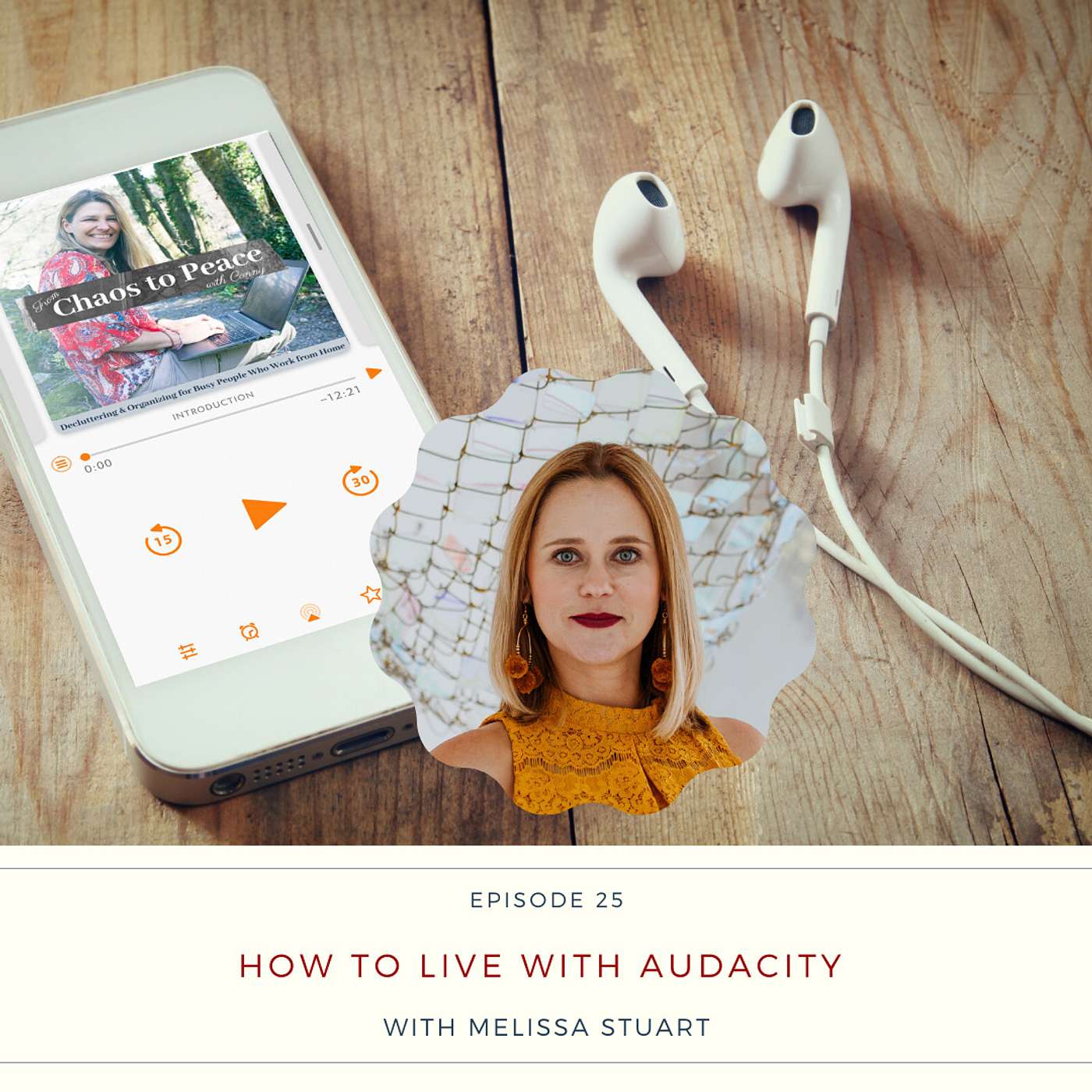 Chaos to Peace with Conny: clearing the clutter and getting organized in your space, files and finances - with a spiritual twist