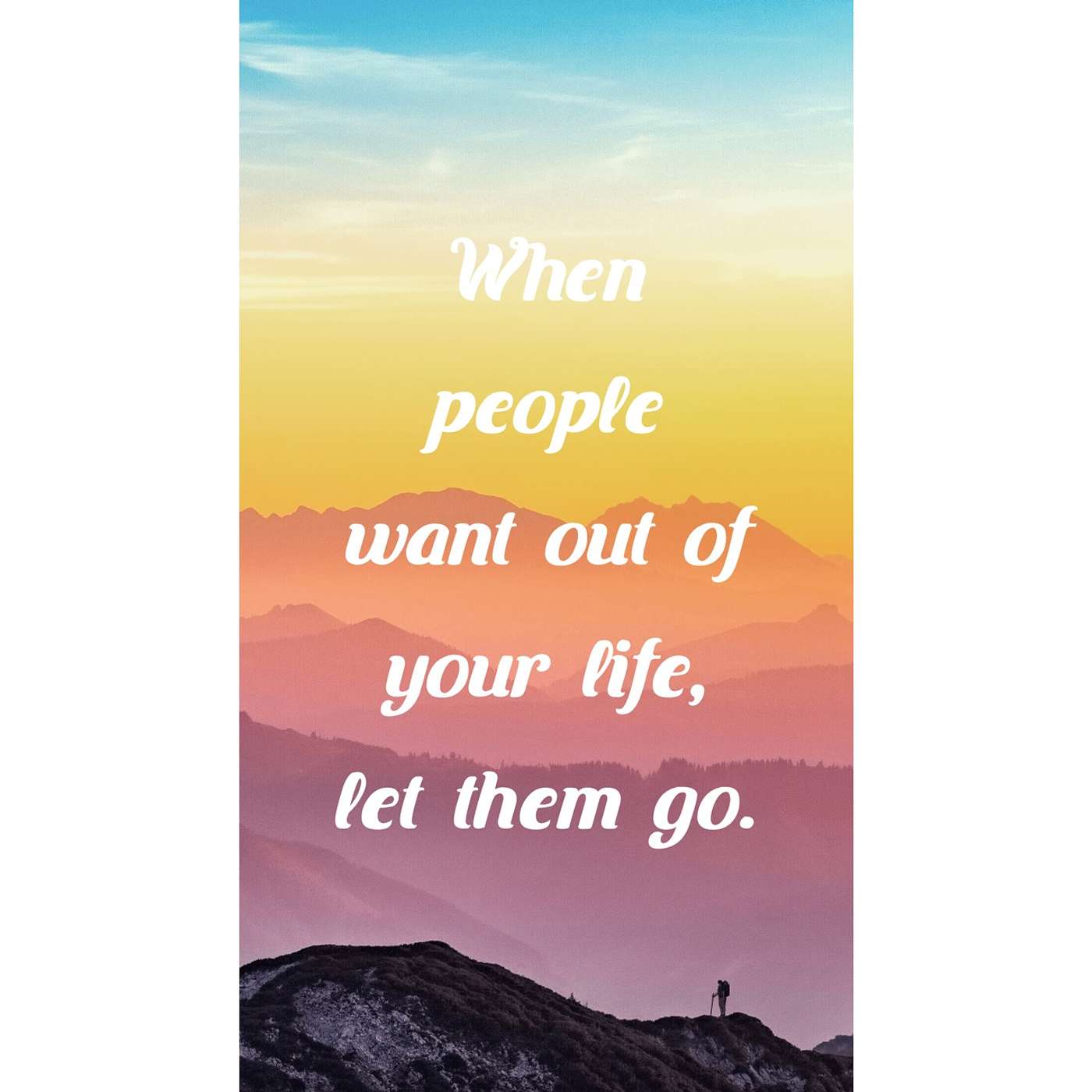 Learn to Let People Go