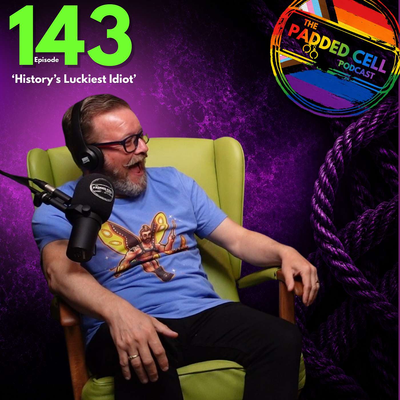 EPISODE 143 - 'History's Luckiest Idiot' episode artwork