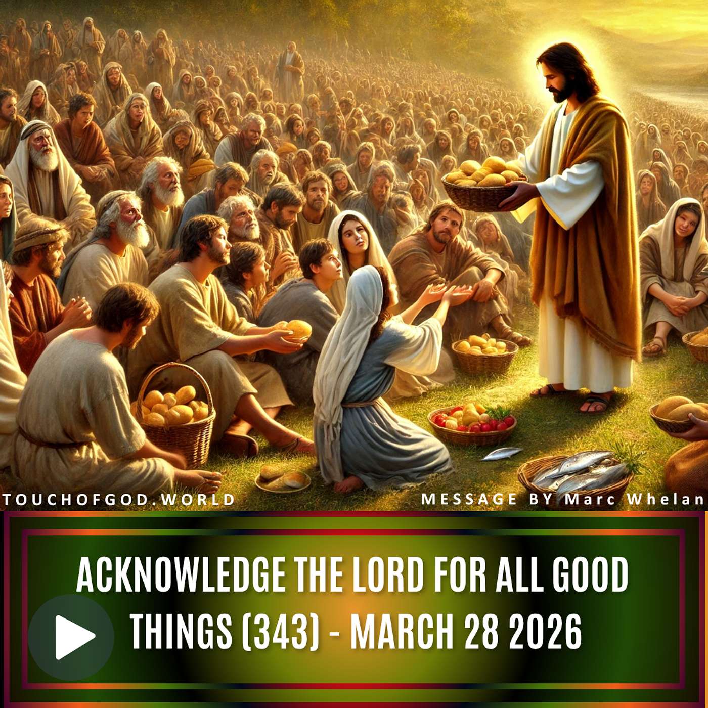 Acknowledge the Lord for All Good Things (343) - March 28 2026