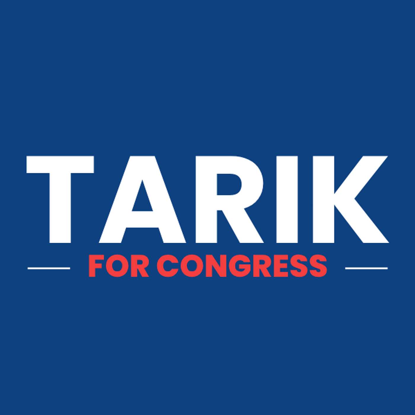 Enough Is Enough with Tarik for Congress