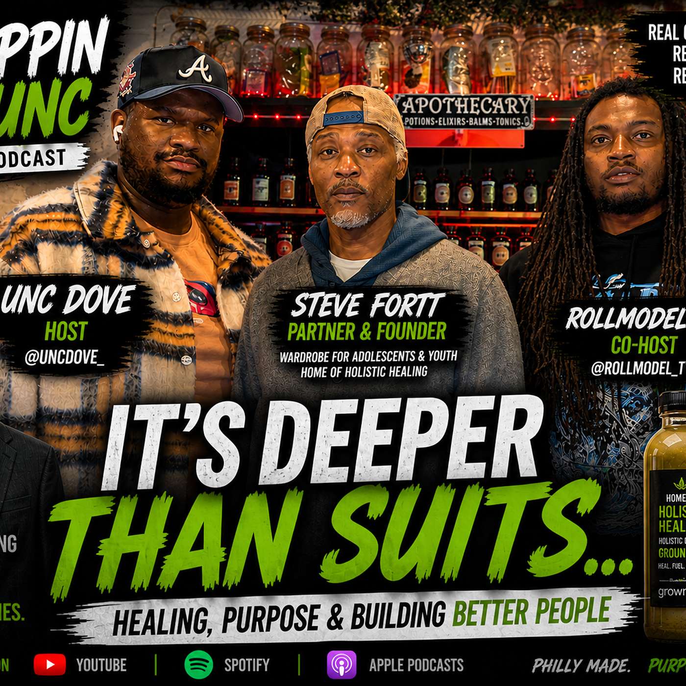 It’s Deeper Than Suits… Healing, Purpose & Building Better People | Steve Fortt x Rollmodel episode artwork