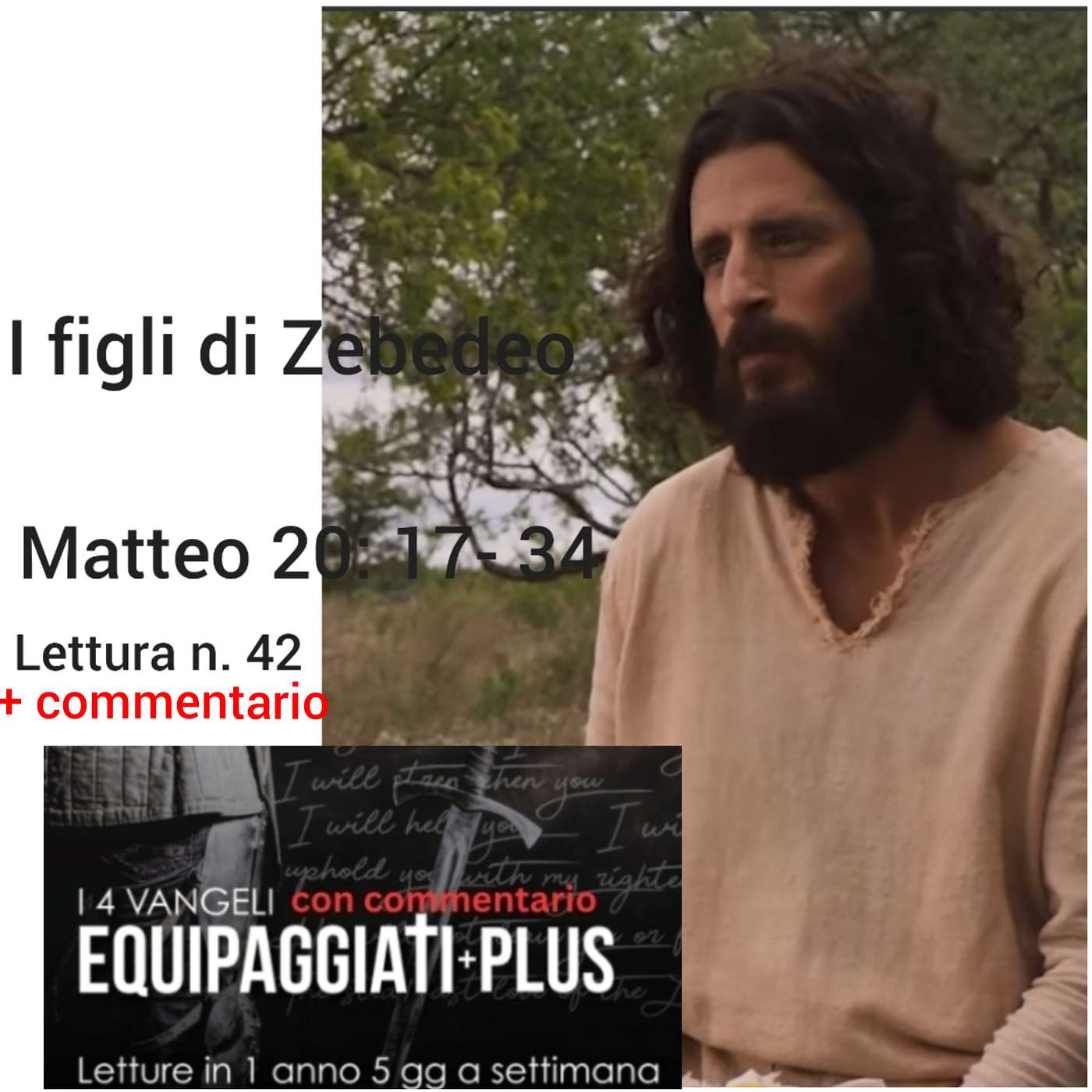 I figli di Zebedeo - Matteo 20:17-34. #42