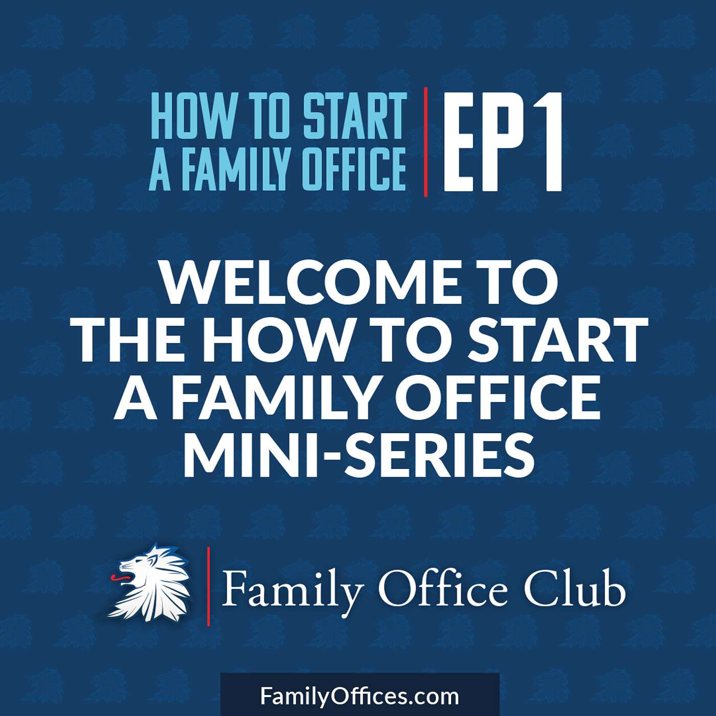 Welcome to the How to Start a Family Office Mini-Series | EP 1
