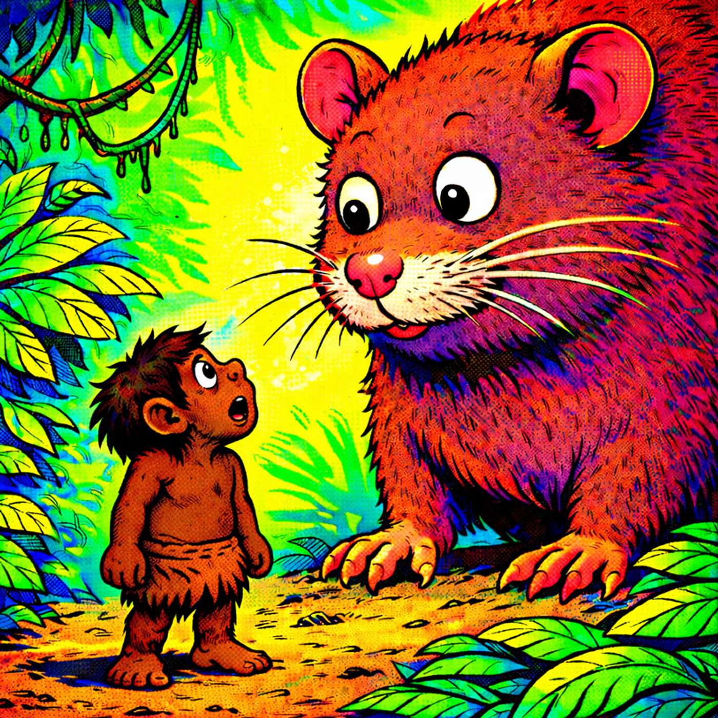 Teeny-tiny in deep timey!