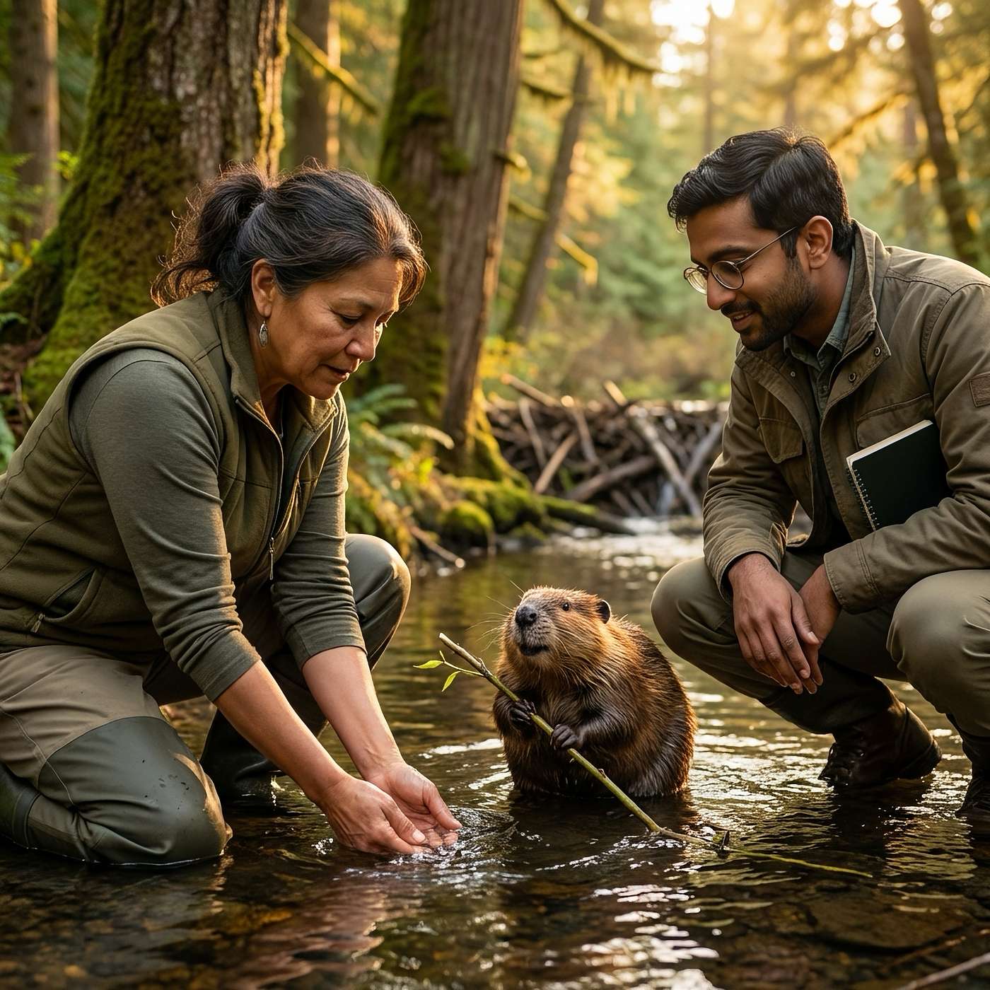 How Beavers Save a Drying Rainforest 🦫