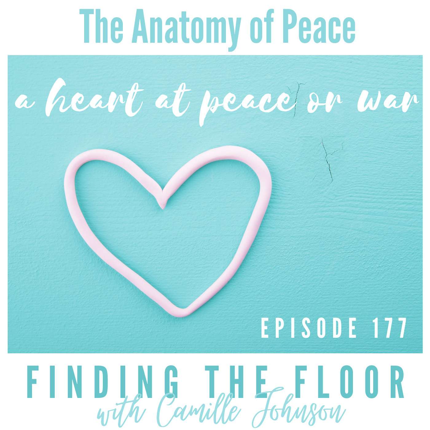 Ep. 177 - The Anatomy of Peace - part 1 - A heart at peace or war episode artwork
