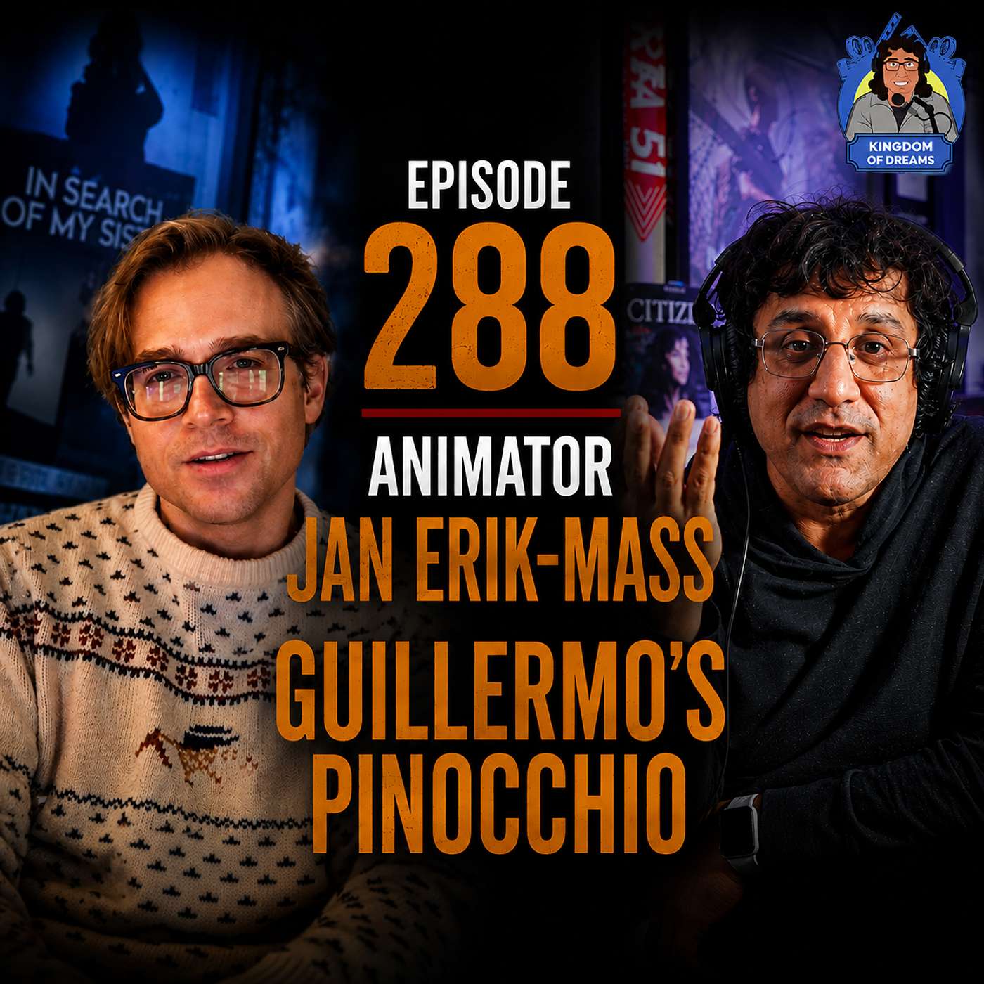 EP 288 - Guillermo's Pinocchio - Animator - Jan Erik-Maas