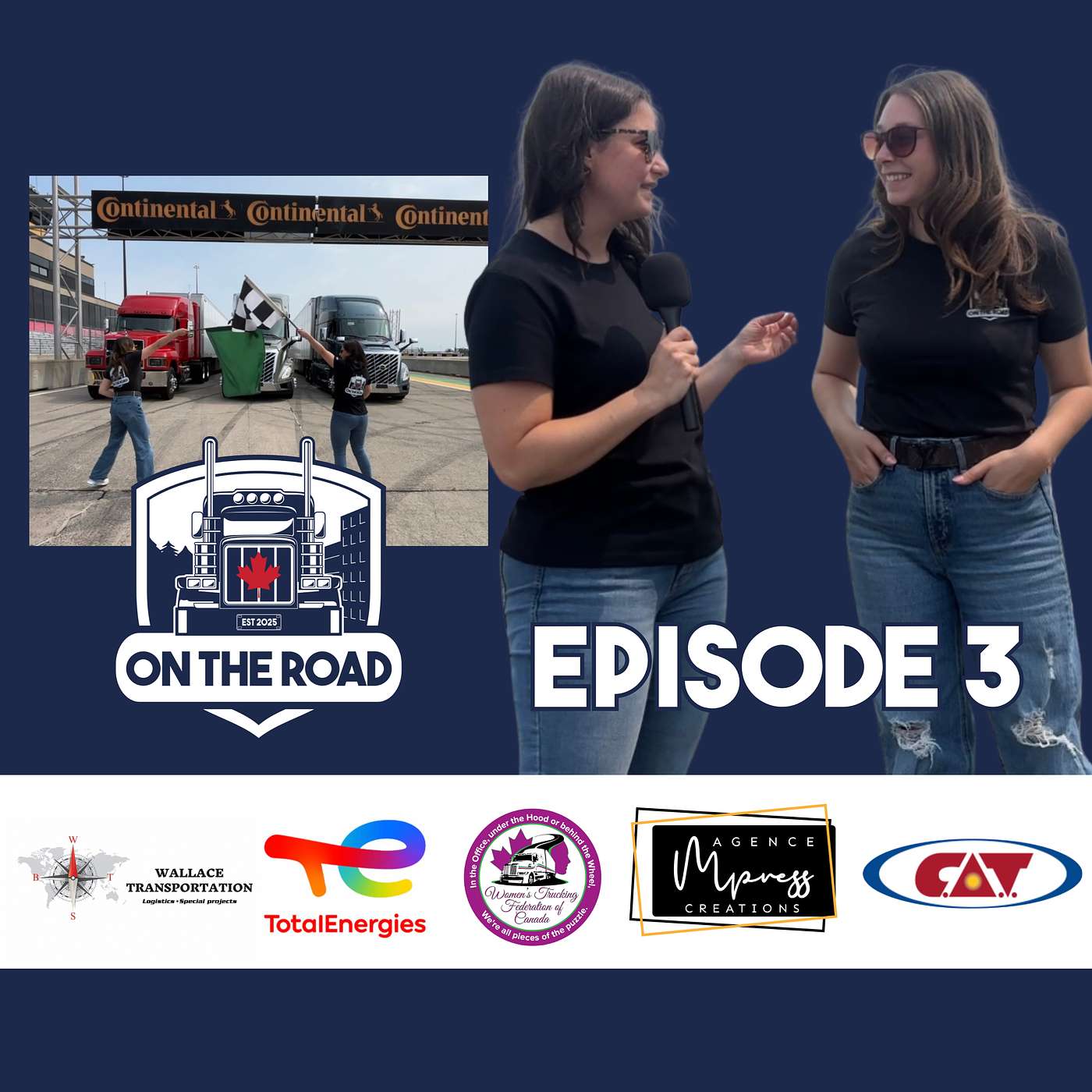 On the Road Trucking (Podcast) – Episode 3 LIVE at ICAR with Groupe St-Henri episode artwork