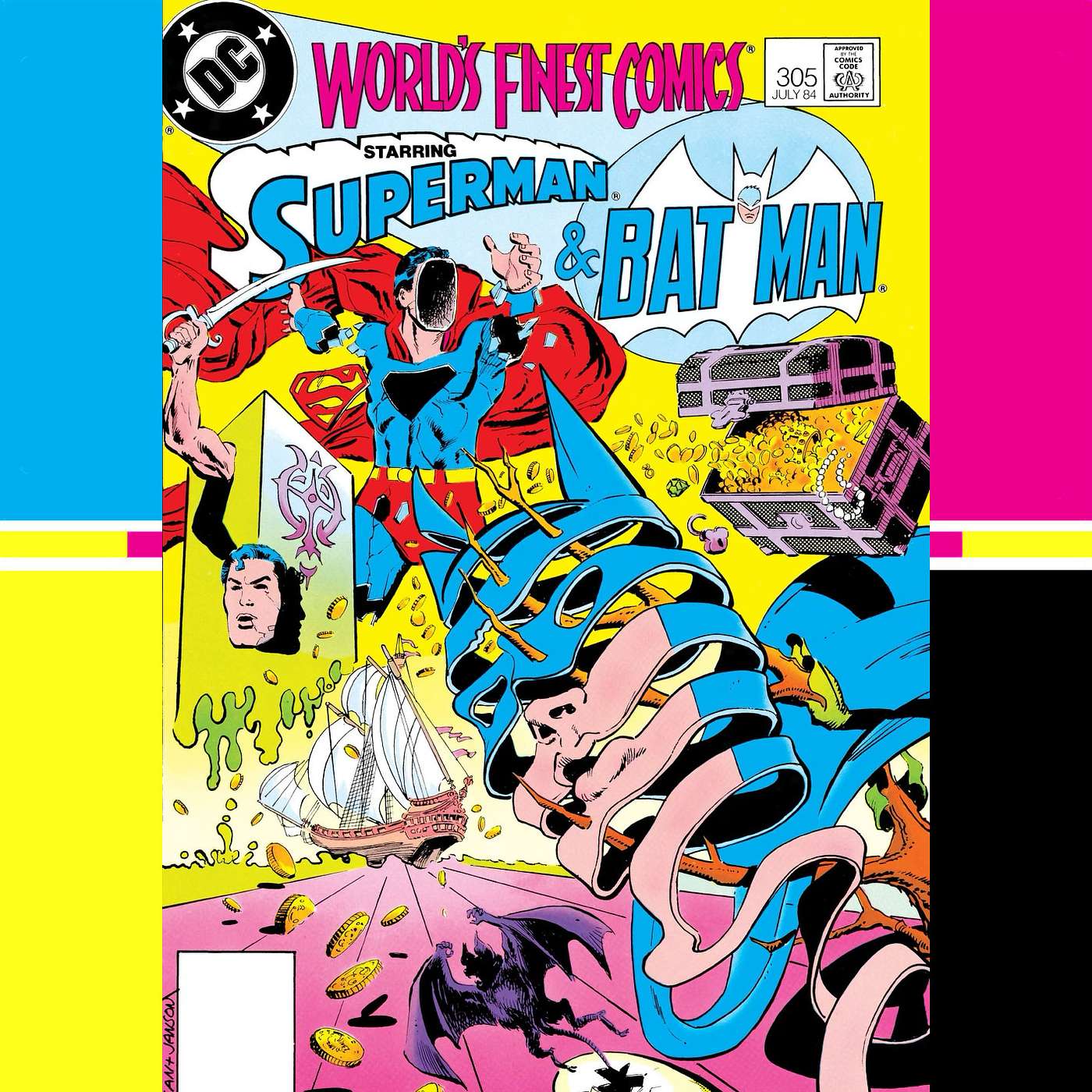 DC Comics’ Absolutely Psychedelic SUPERMAN & BATMAN As Drawn By TREVOR VON EEDEN Will Blow Your Mind