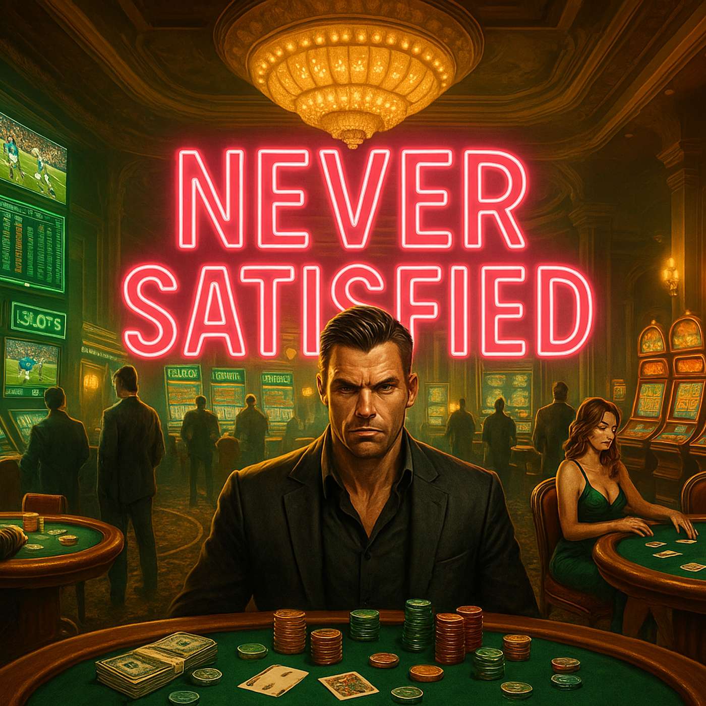 Never Satis5ed