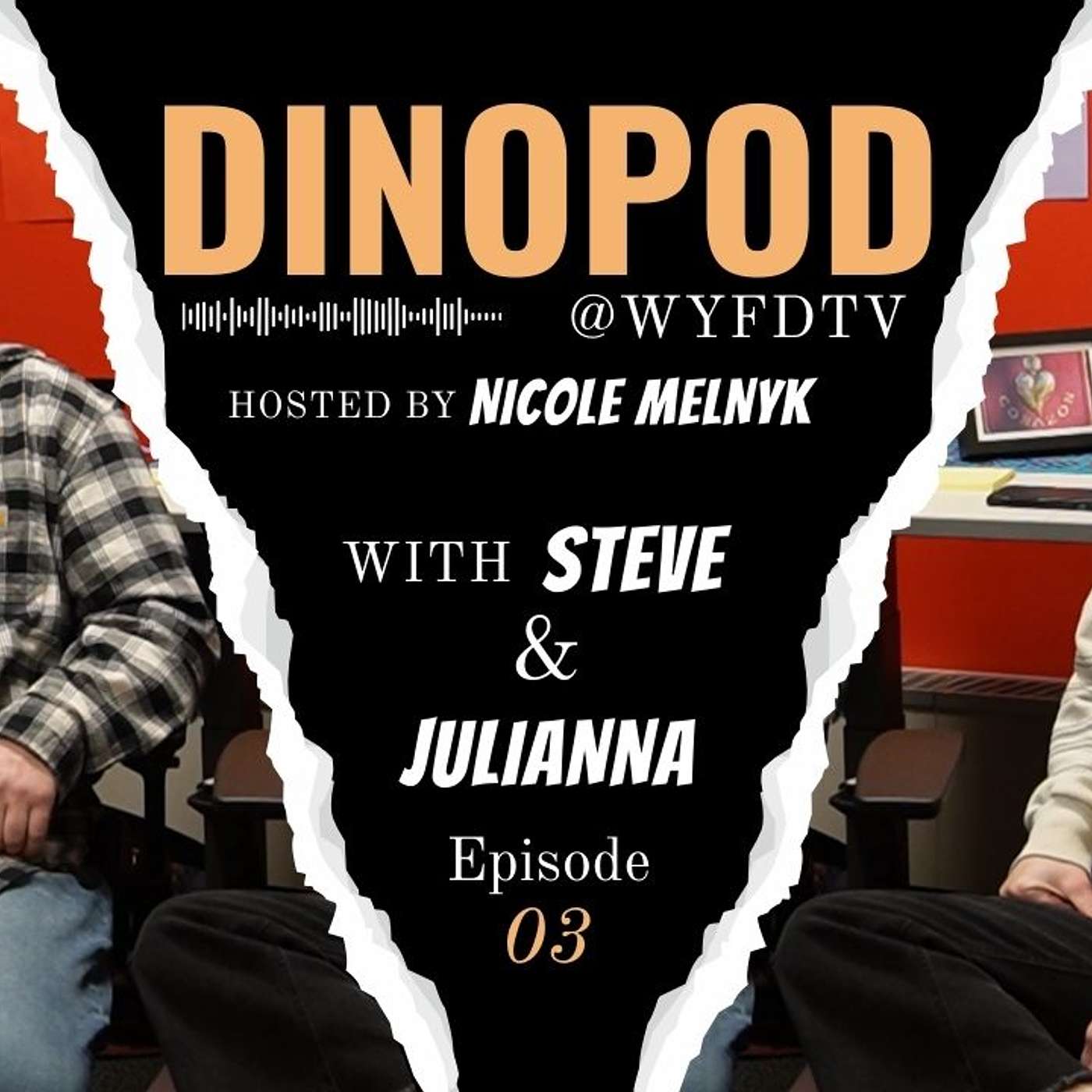 01x03 What's Your Favorite Dinosaur?! with Julianna and Steve episode artwork