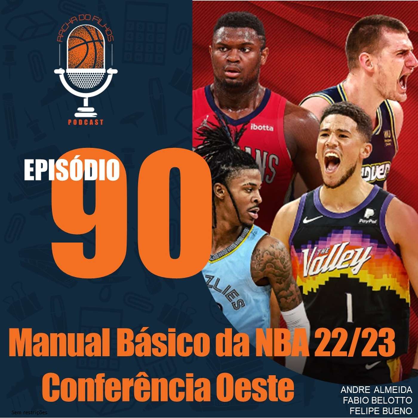 Ep.90 - Manual Básico da NBA 22/23 Conferência Oeste episode artwork