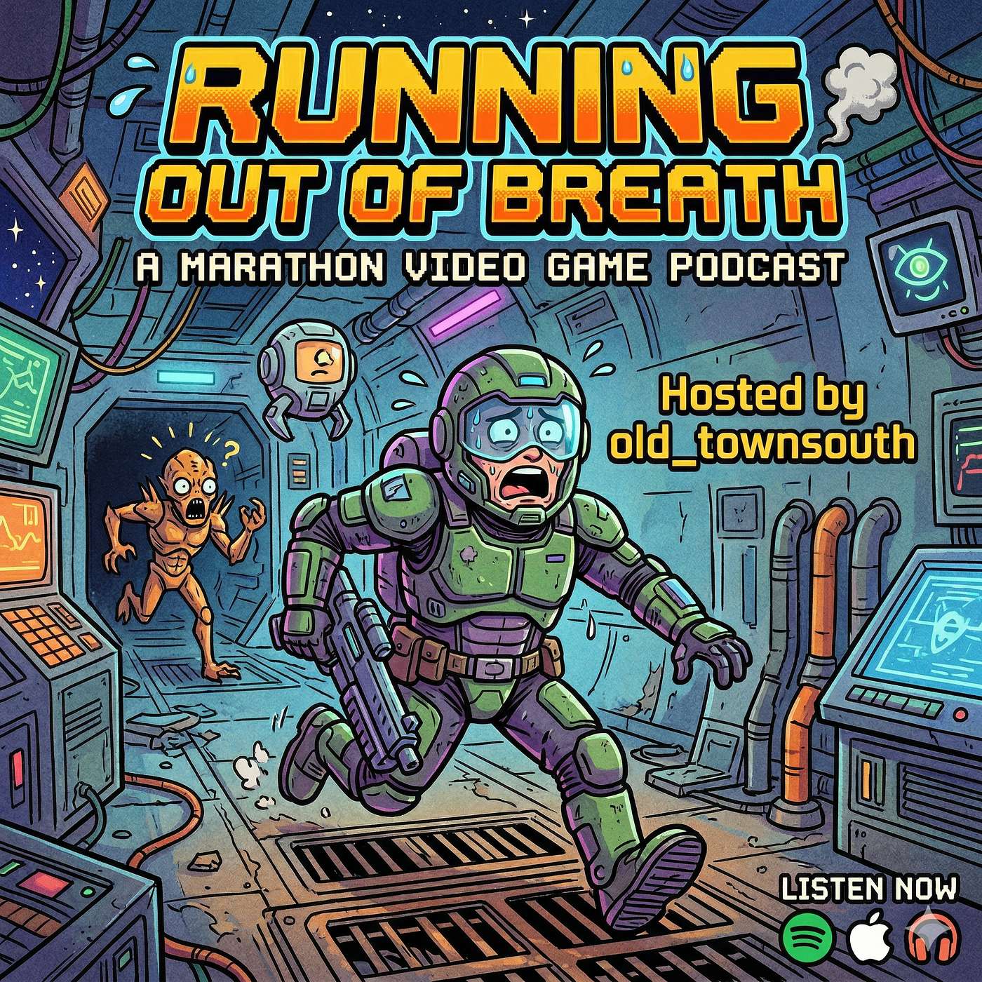 Running Out Of Breath - A Marathon Video Game Podcast