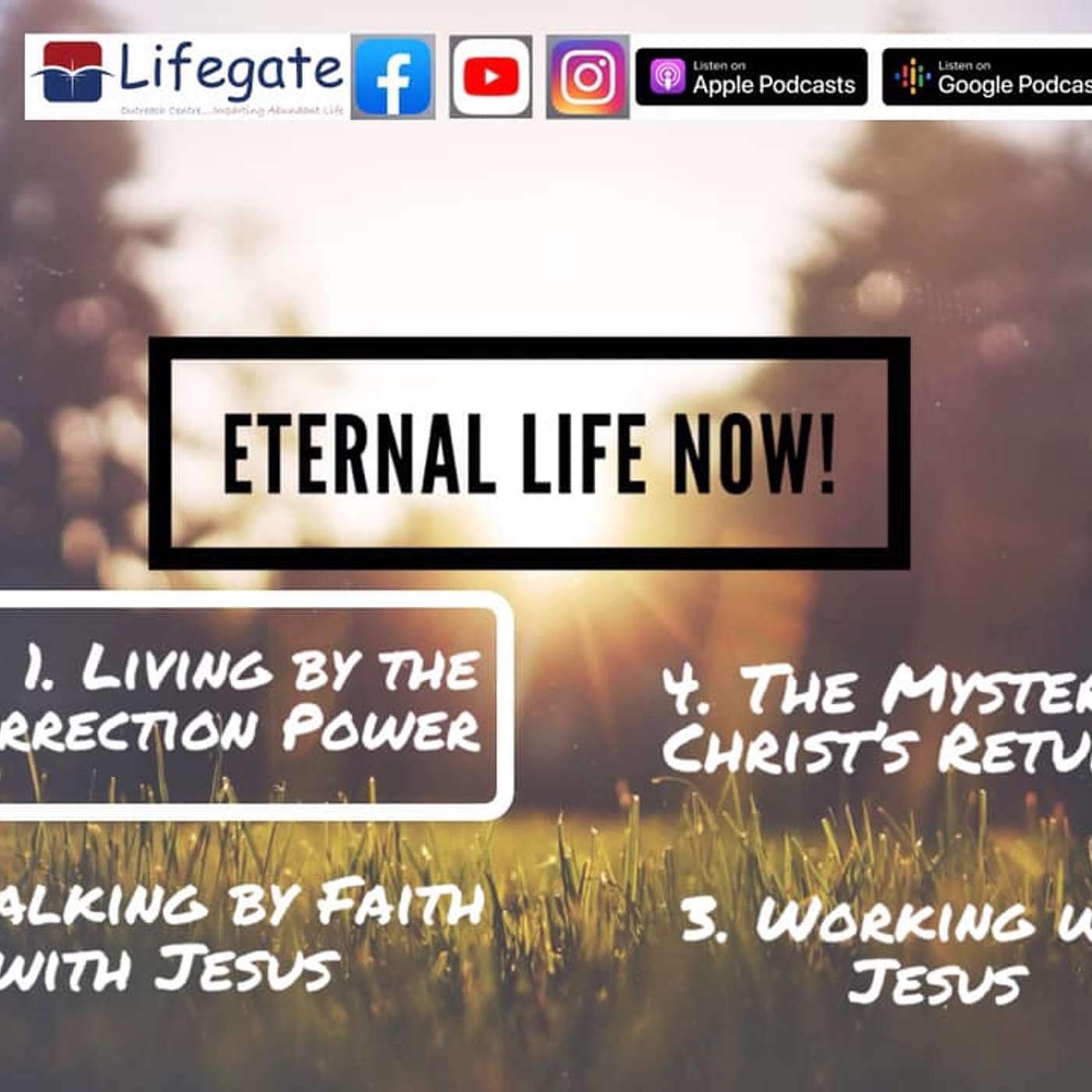 Living by the Resurrection Power (Eternal Life Now) - Lifegate Church - 4.4.21 episode artwork