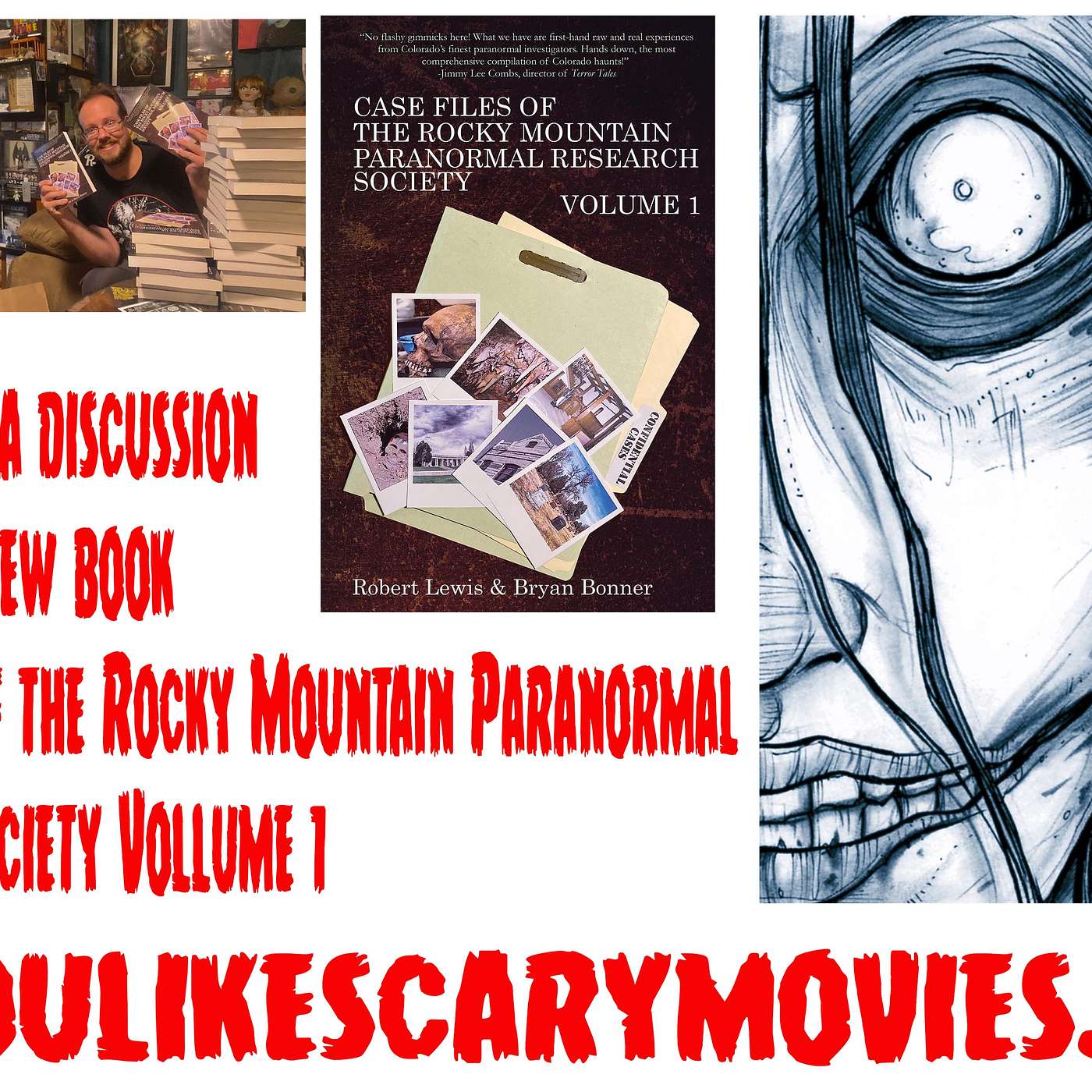 Join us for the announcement of our new book Case Files of the Rocky Mountain Paranormal Research Society Volume 1