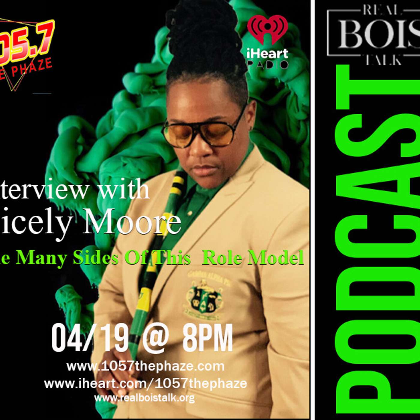 Real Bois Talk  - Interview with Cicely Moore [Many faces of this Role Model] episode artwork