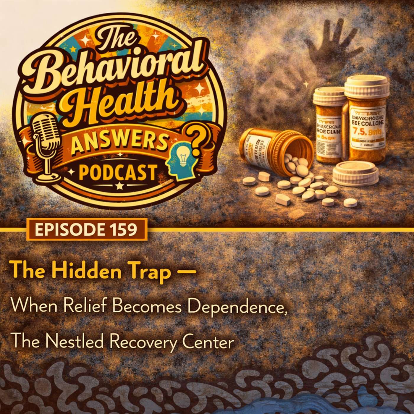 Episode 159: The Hidden Trap - When Relief Becomes Dependence | The Nestled Recovery Center episode artwork
