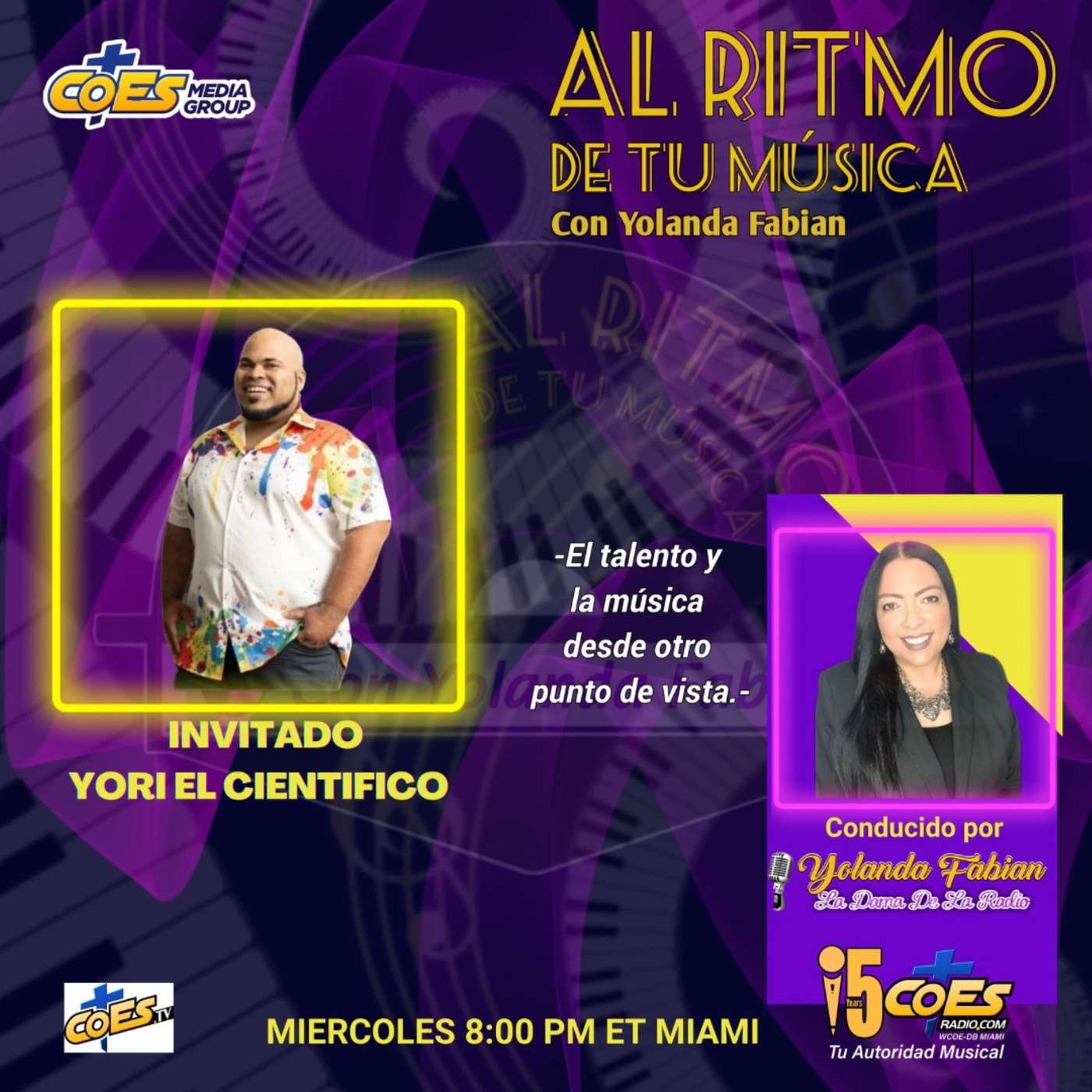 Yori El Científico en Al Ritmo de tu Música con Yolanda Fabian episode artwork