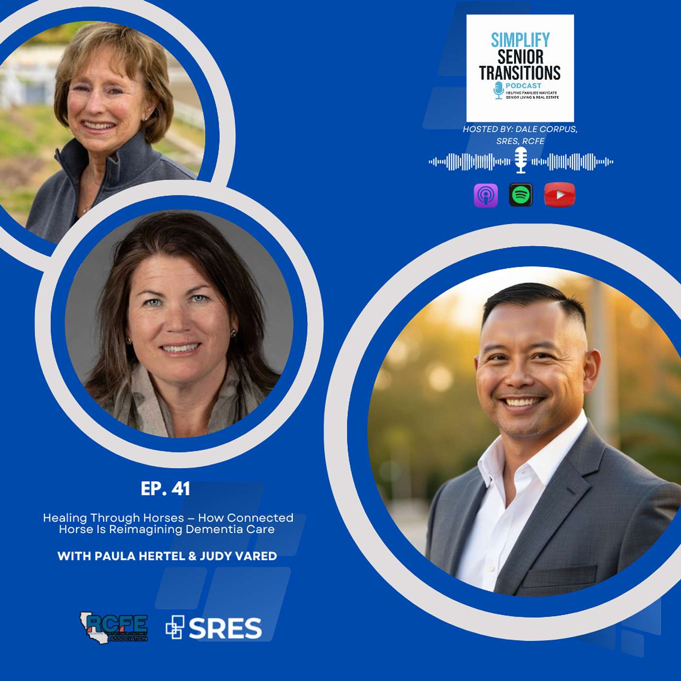 EP41 – Healing Through Horses — How Connected Horse Is Reimagining Dementia Care with Paula Hertel & Judy Vared episode artwork