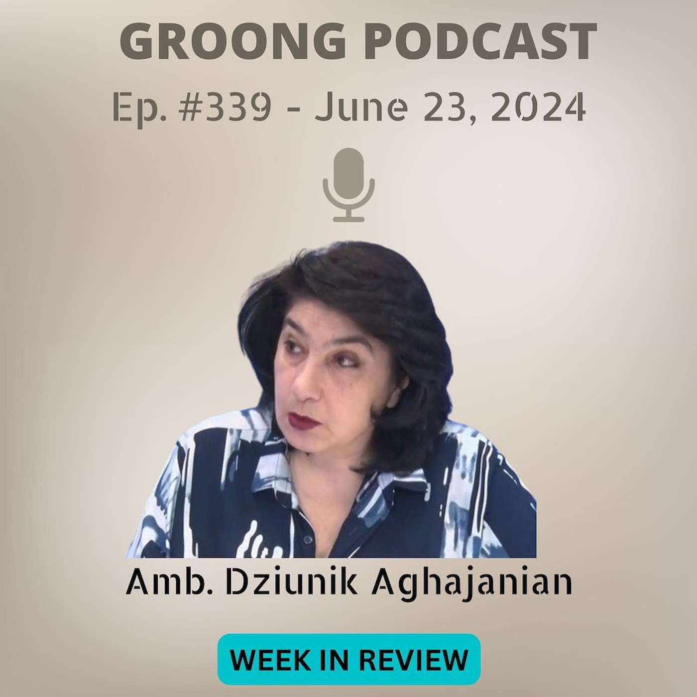 Dziunik Aghajanian - Srbazan Movement Pause, EU Right Shift, Renewed Azerbaijan War Threats,  Did Pashinyan get Marching Orders from Erdogan | Ep 339 - June 23, 2024