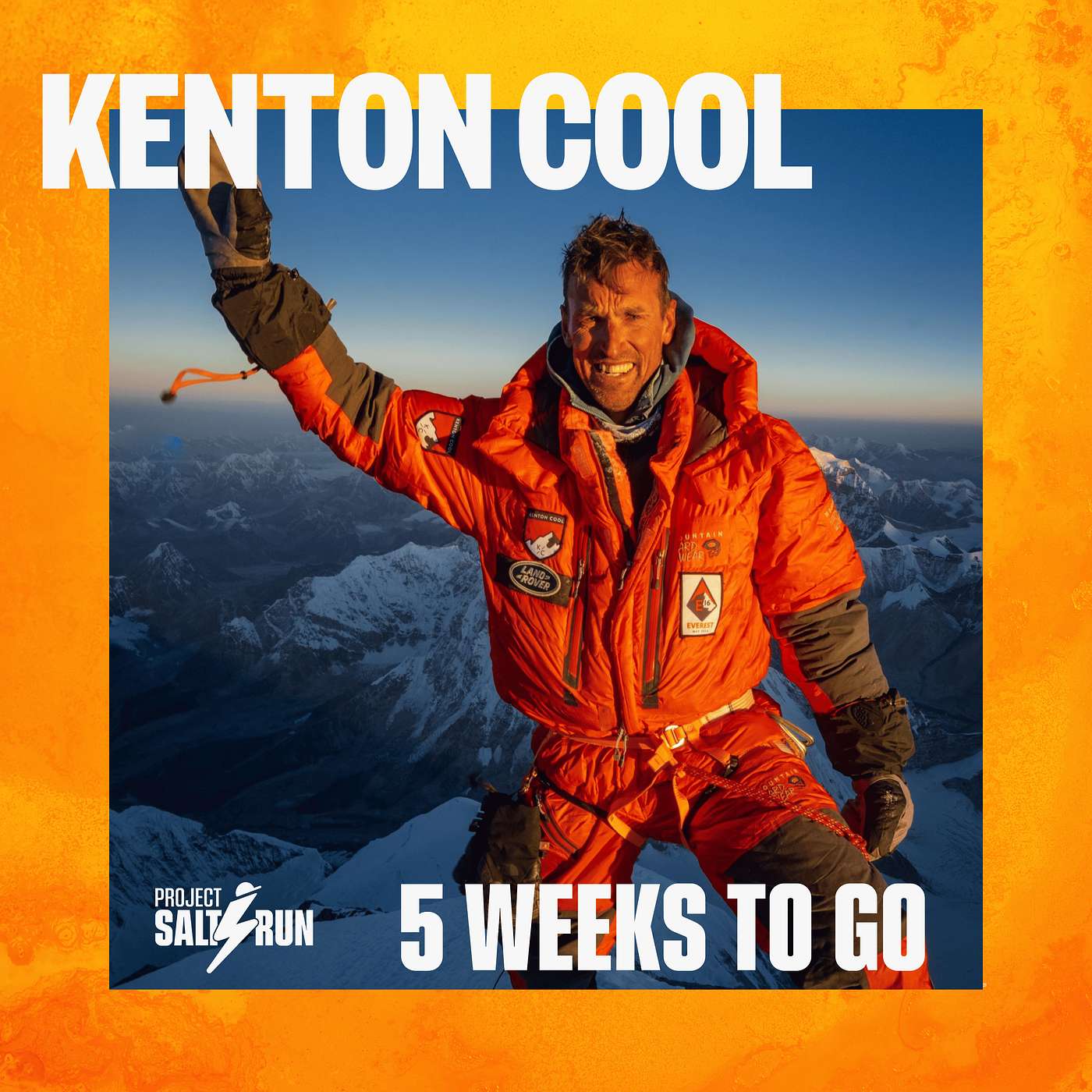 5 Weeks to Go: Kenton Cool on Everest
