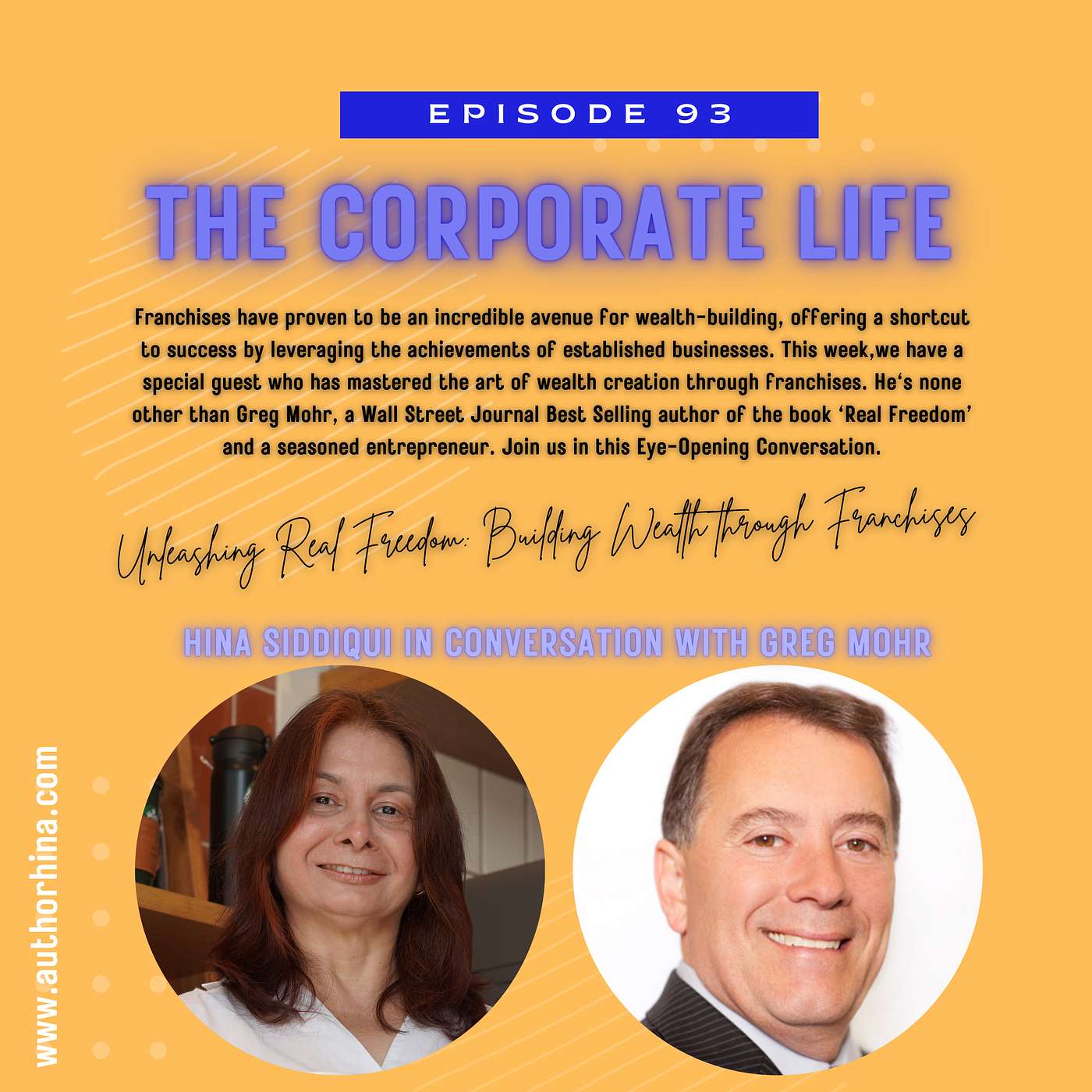 Unleashing Real Freedom: Building Wealth through Franchises - An Expert's Insights with Greg Mohr