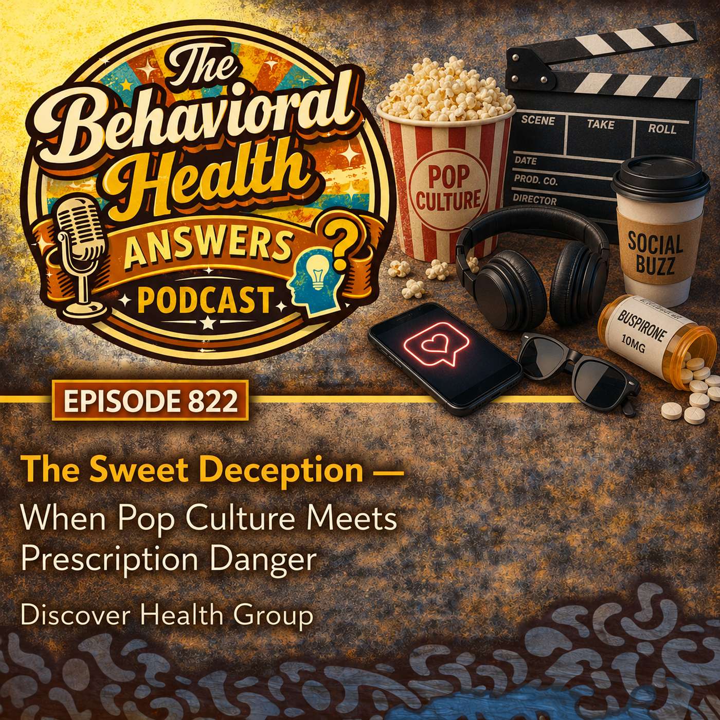Episode 822: The Sweet Deception - When Pop Culture Meets Prescription Danger | Discover Health Group episode artwork