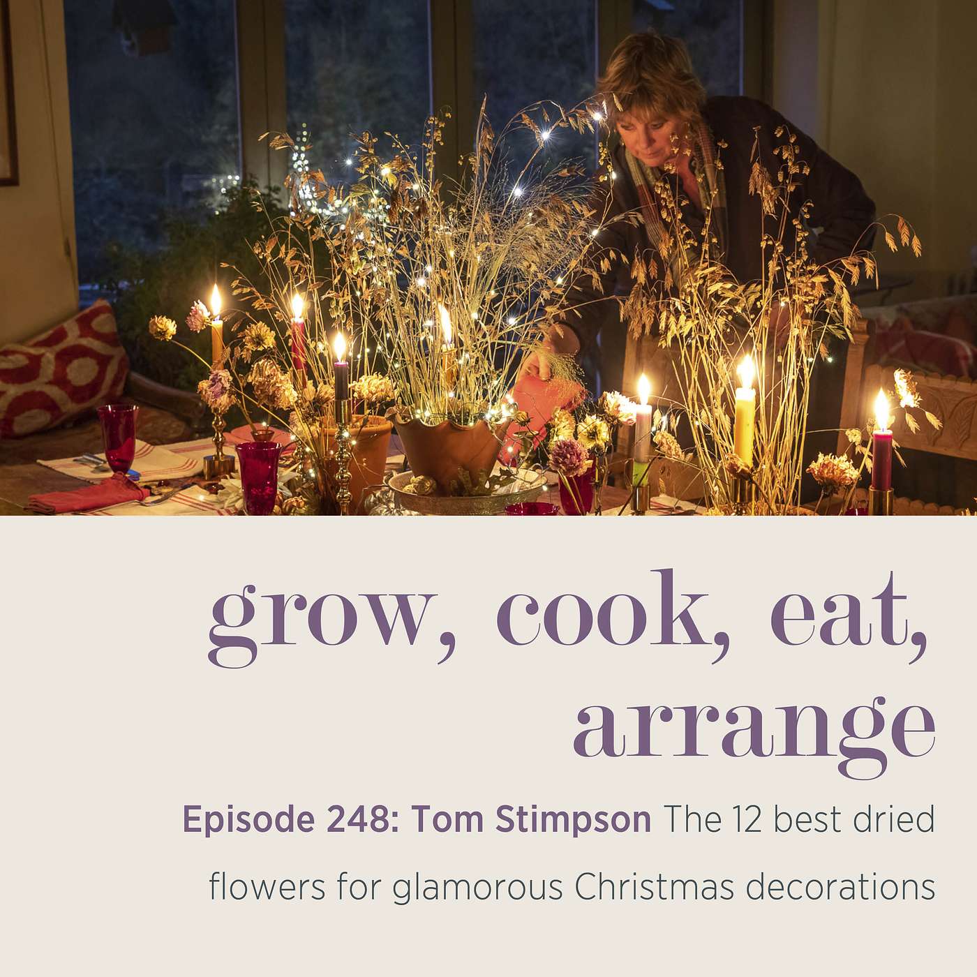 Tom Stimpson: The 12 best dried flowers for glamorous Christmas decorations - Episode 248