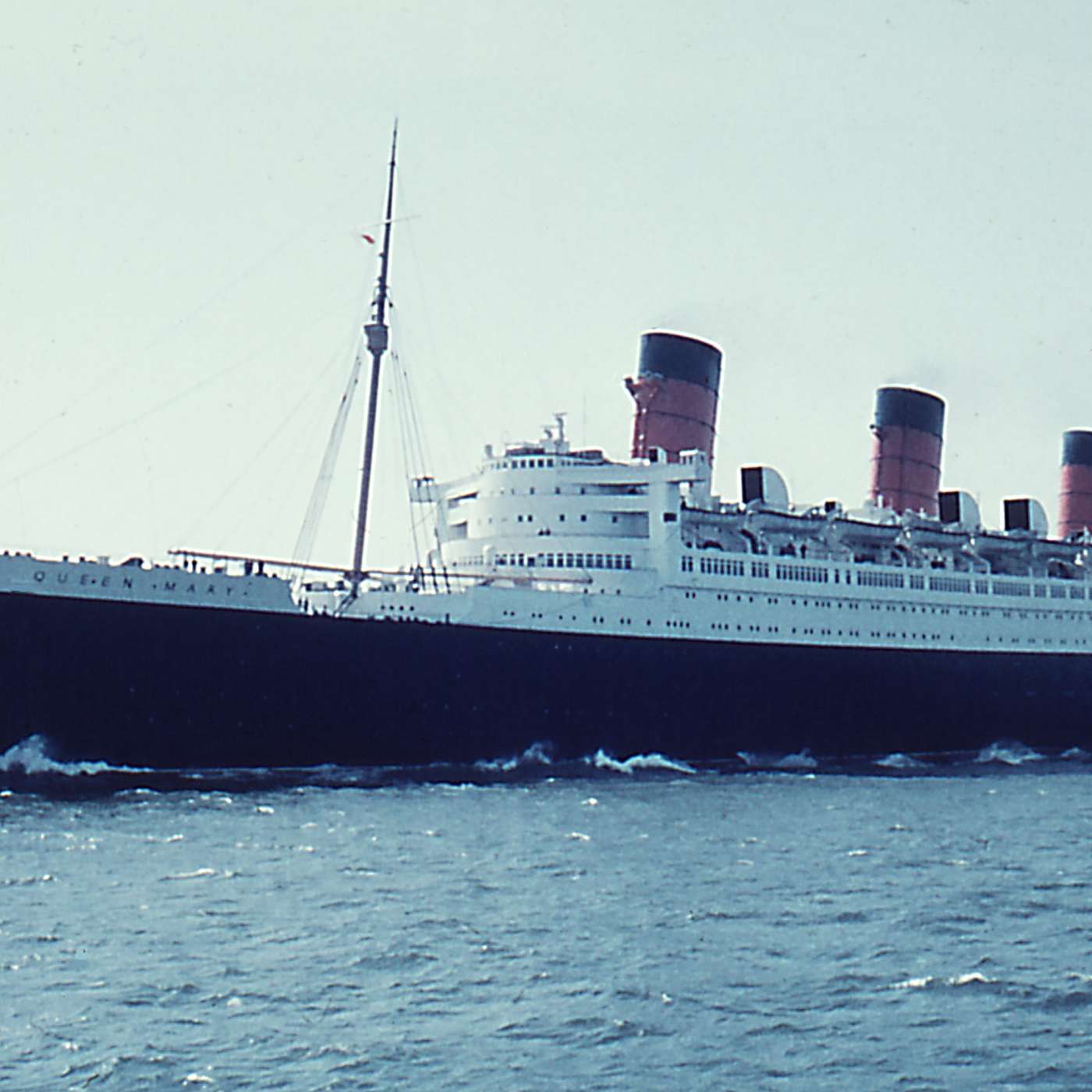 R.M.S. QUEEN MARY IN JEOPARDY    Another Spike Jones story from Boston Grammar School in 1958.