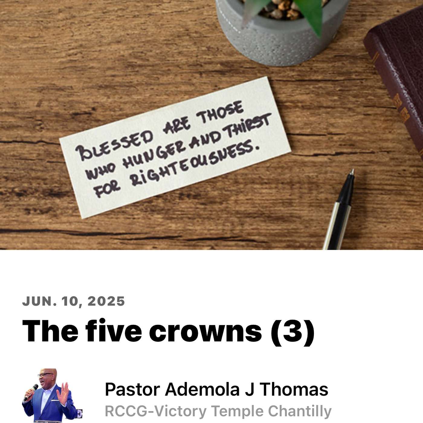 The Five Crowns (3) episode artwork