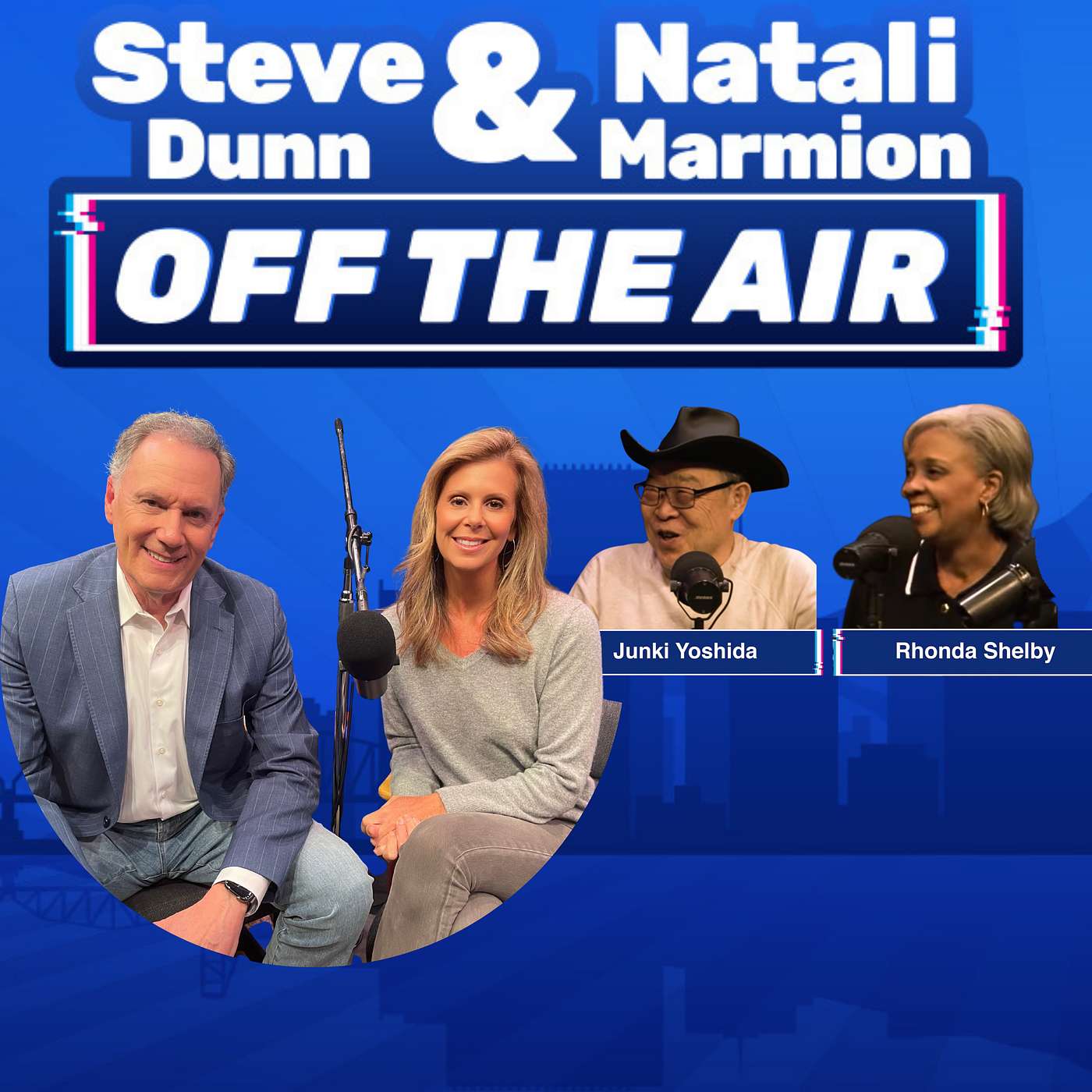 Steve & Natali Off The Air: Junki Yoshida and Rhonda Shelby | Sauce, Success & Giving Back episode artwork