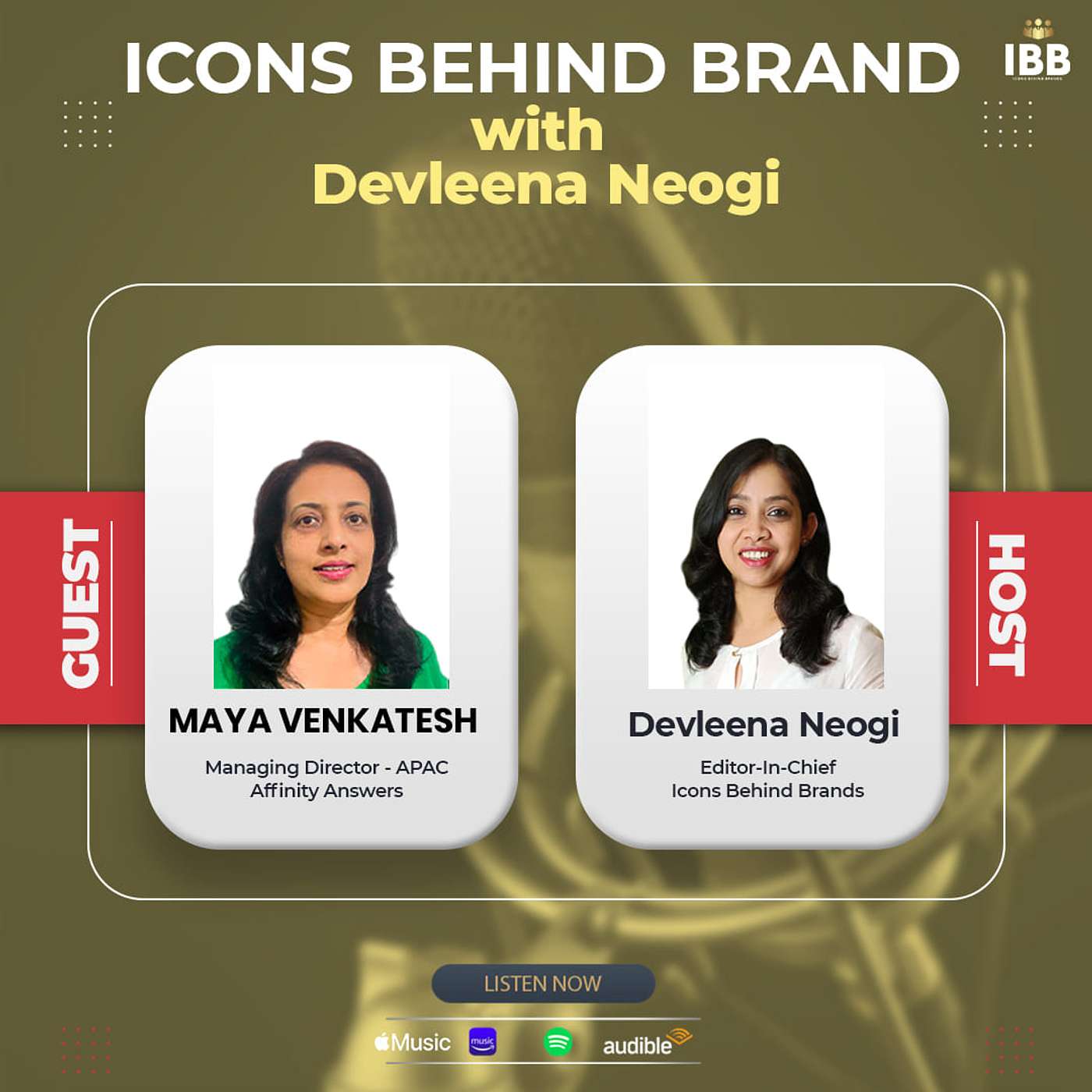 Icons Behind Brands With Devleena