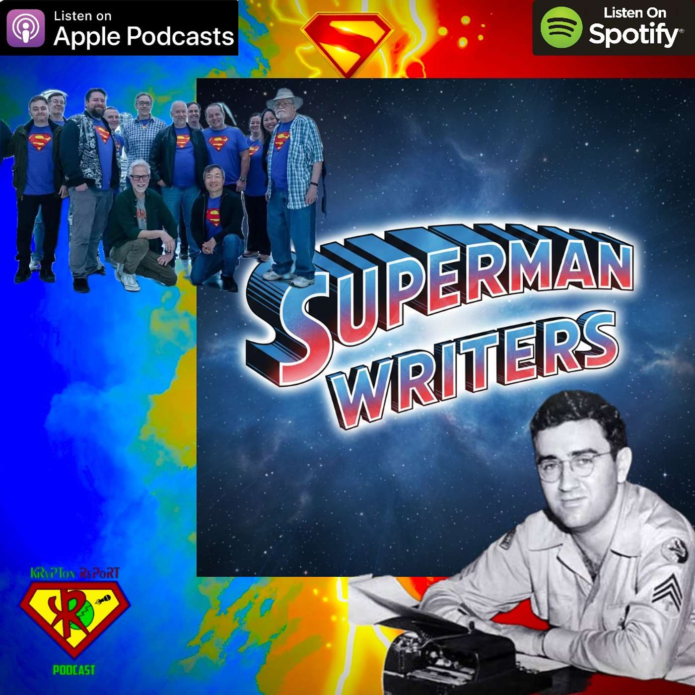 Superman writers Tier Maker episode artwork