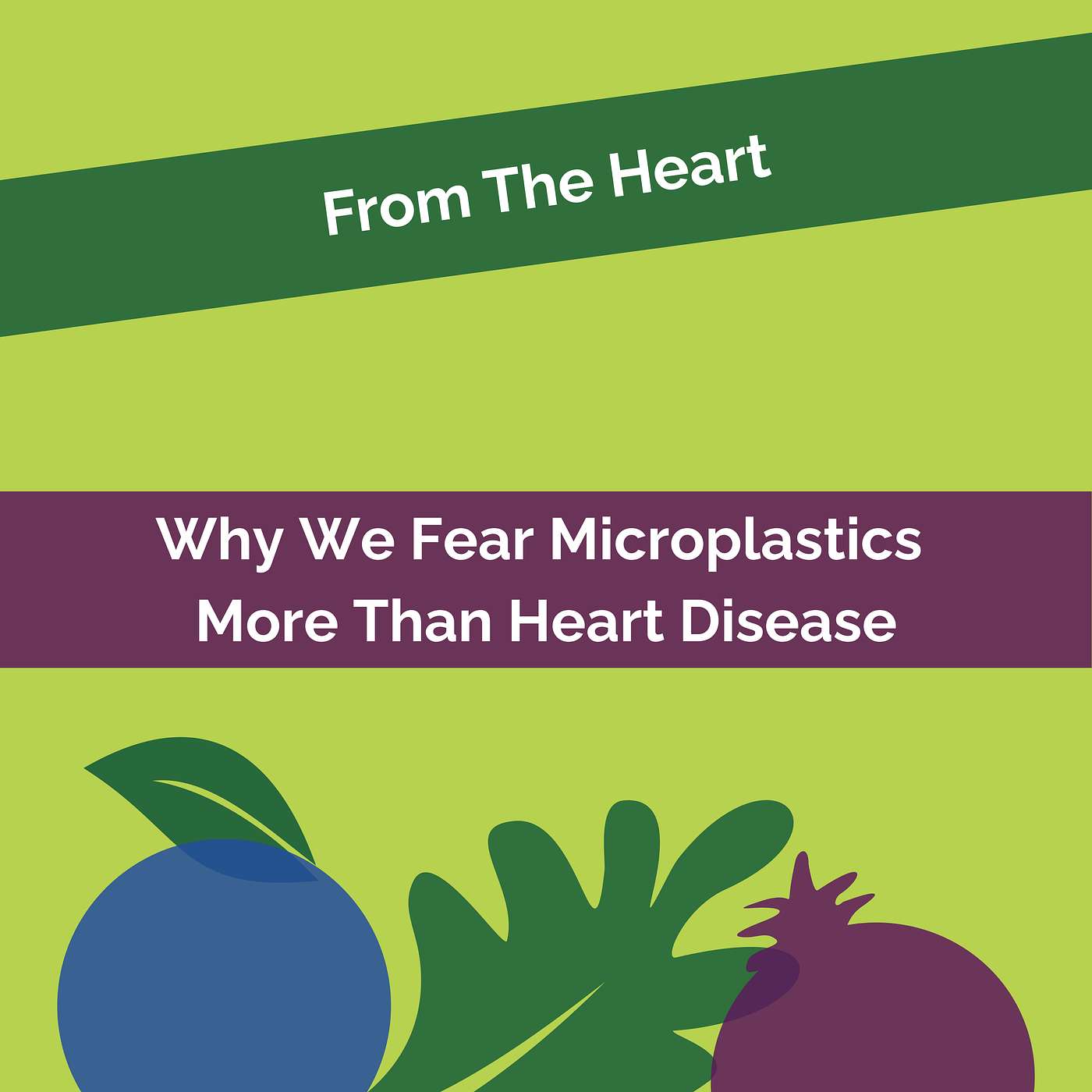 From The Heart #28: Why We Fear Microplastics More Than Heart Disease episode artwork