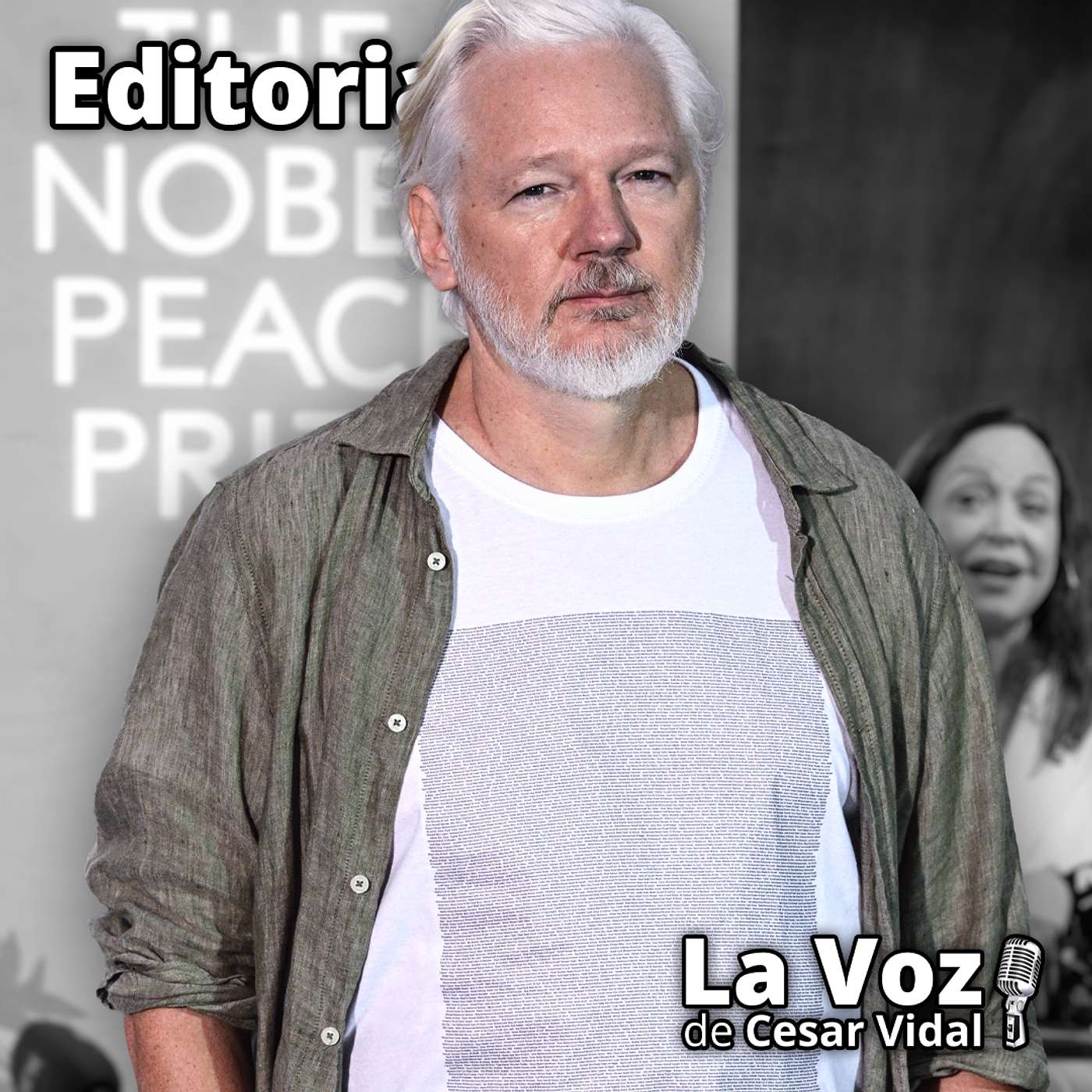 Editorial: Assange contra María Corina Machado - 18/12/25 Editorial: Assange contra María Corina Machado - 18/12/25
