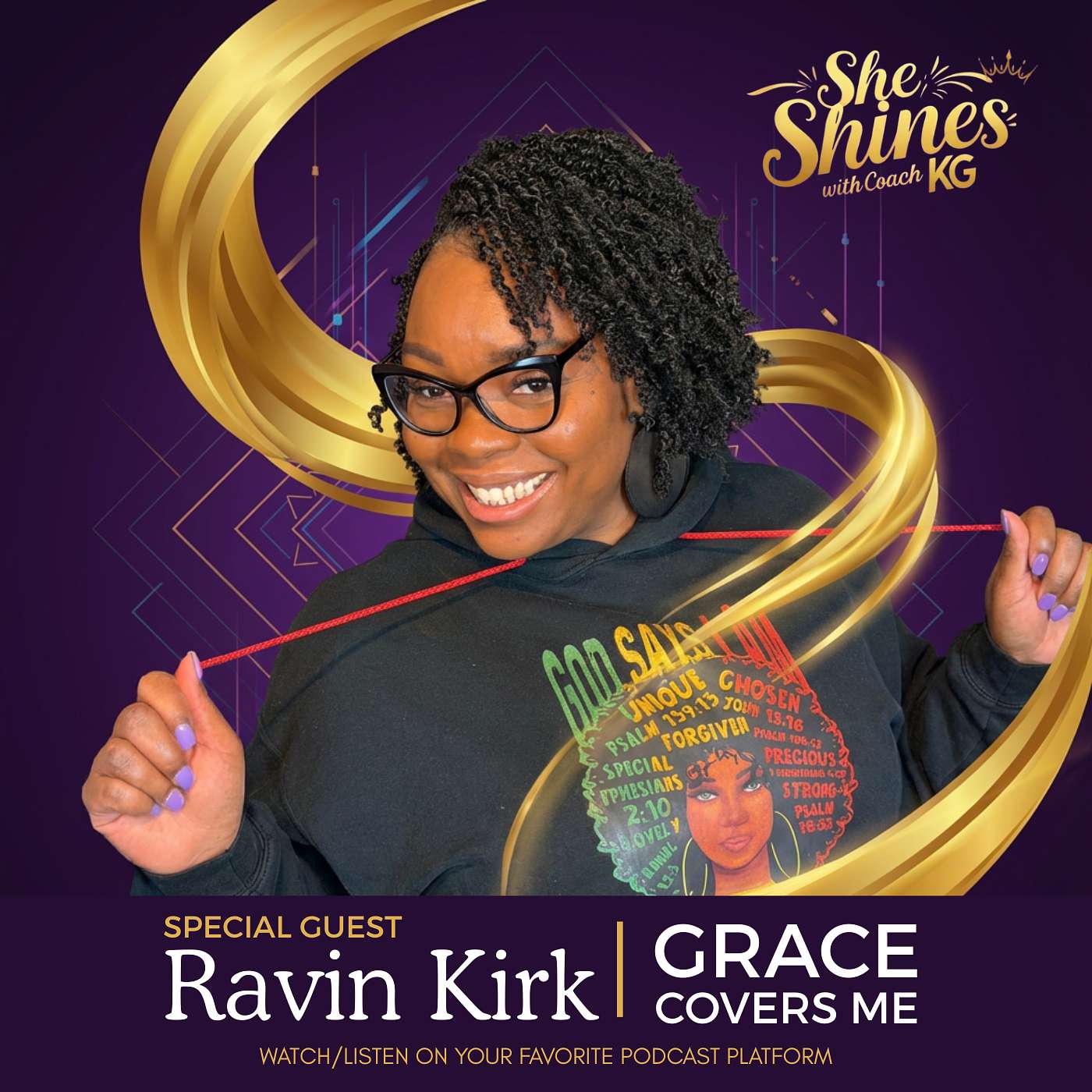 Grace Covers ME: Ravin Kirk on Healing, Faith, & Becoming episode artwork