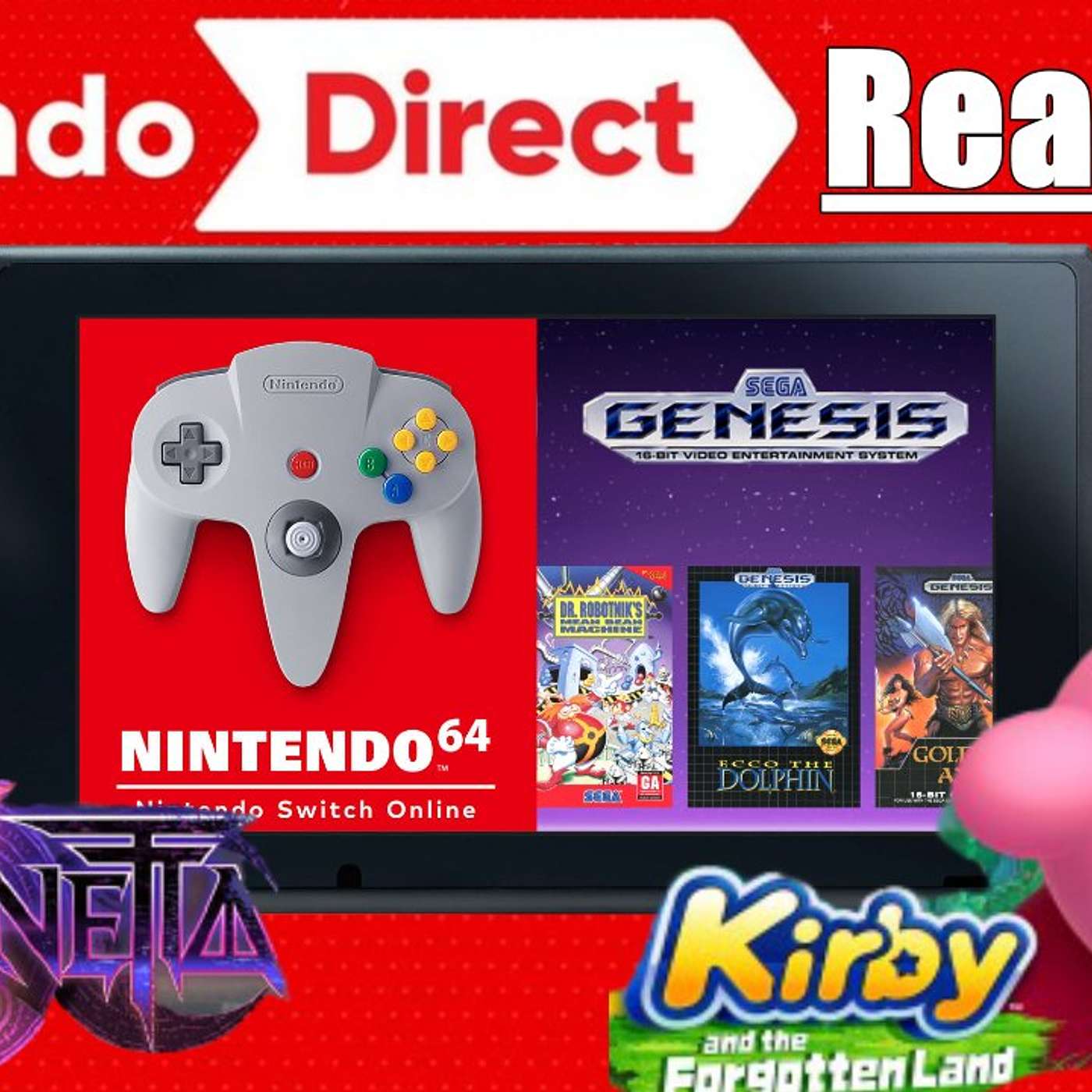 Nintendo Direct Reaction: Why This SURPRISED Us; Nintendo 64 Joins Nintendo Switch Online episode artwork