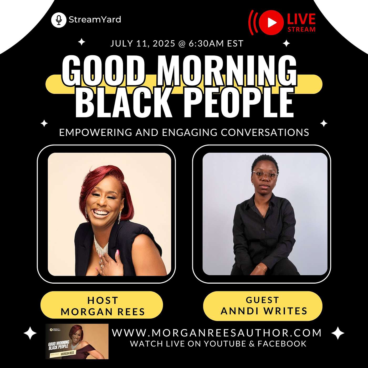 Good Morning Black People