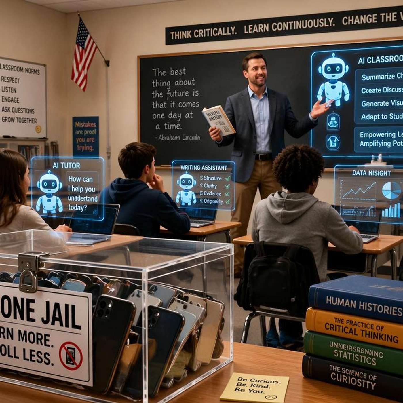 The Friday Download: Embrace the Bots, Ban the Phones: AI Literacy and Classroom Whiplash (April 24, 2026)