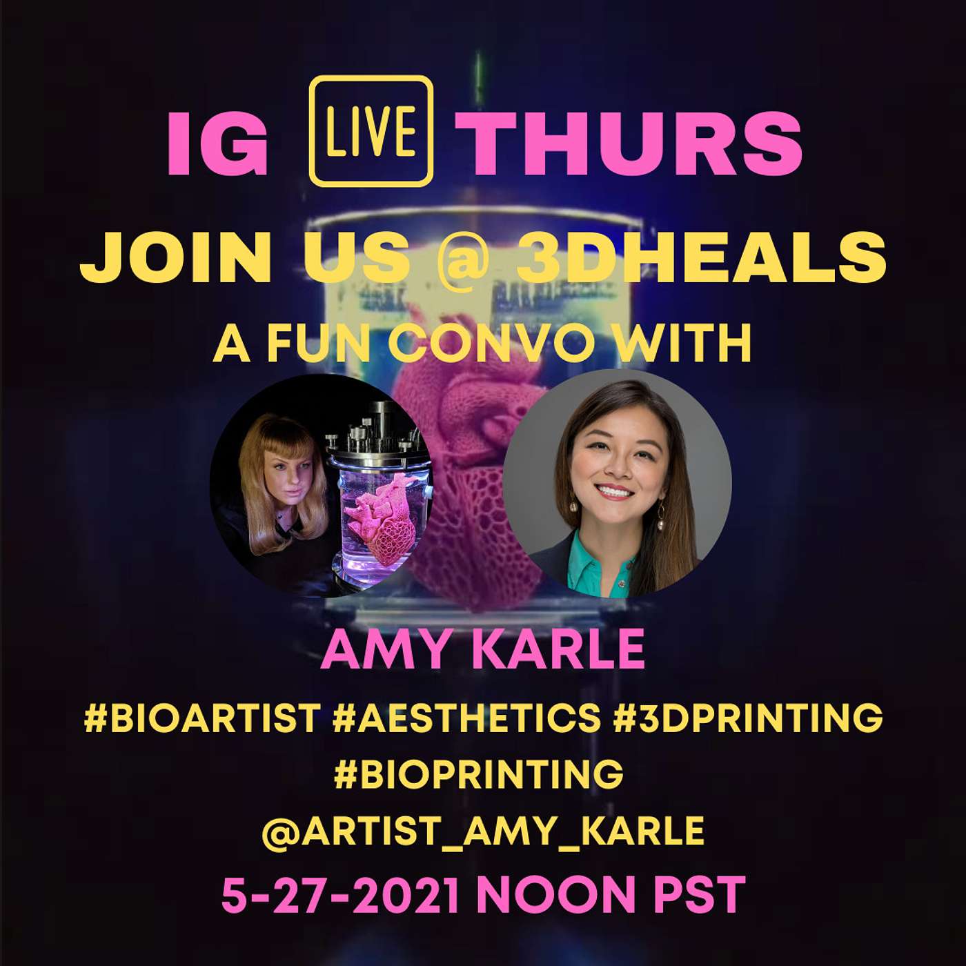 🔒 Episode #55 | Bioart With Amy Karle: How 3D Printing Connects Art, Science, Humanity