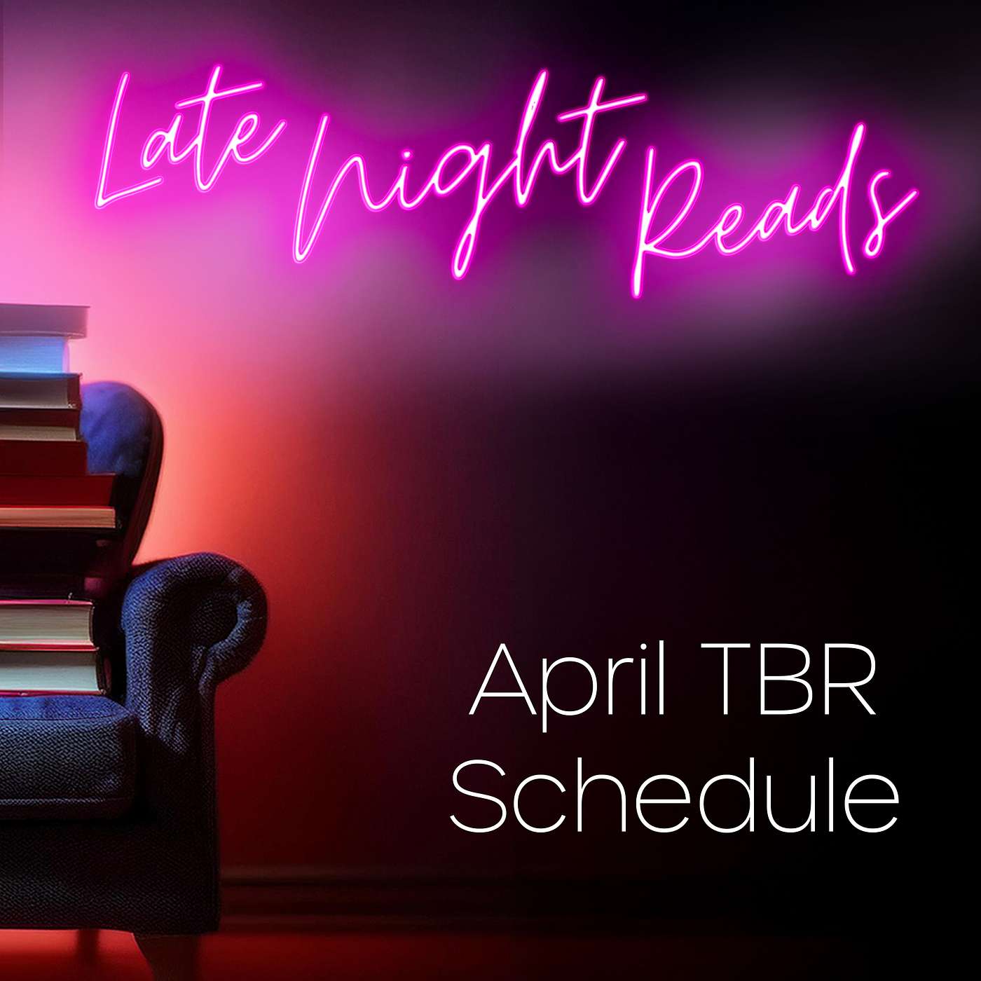April TBR Schedule episode artwork