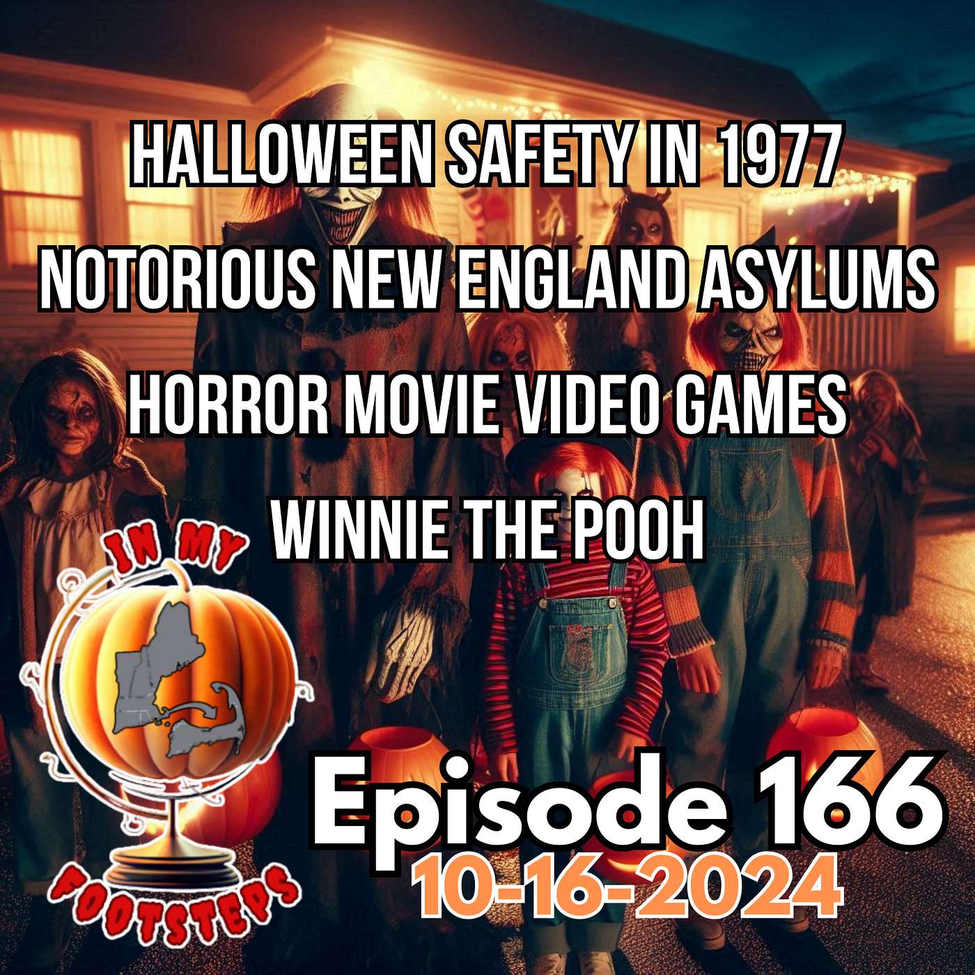 Episode 166: Infamous New England Asylums, 1977 Halloween Safety Film, Horror Movies Made Into Video Games, Winnie the Pooh(10-16-2024)