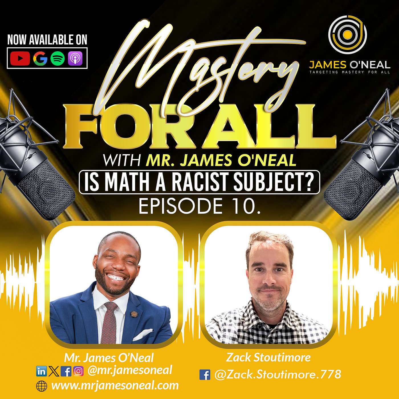 Mastery For All with Mr. James O\'Neal