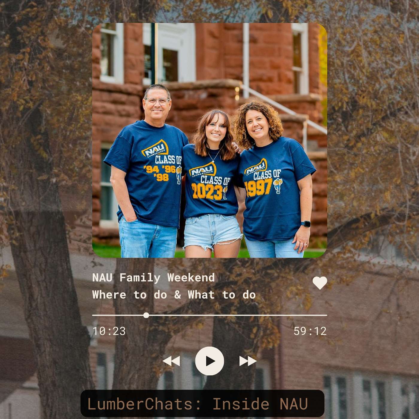 🎶 We Are Family: I got all my Lumberjacks with me 🎶