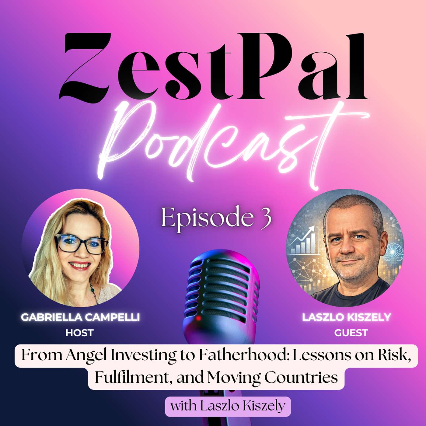 From Angel Investing to Fatherhood: Lessons on Risk, Fulfilment, and Moving Countries - with Laszlo Kiszely episode artwork